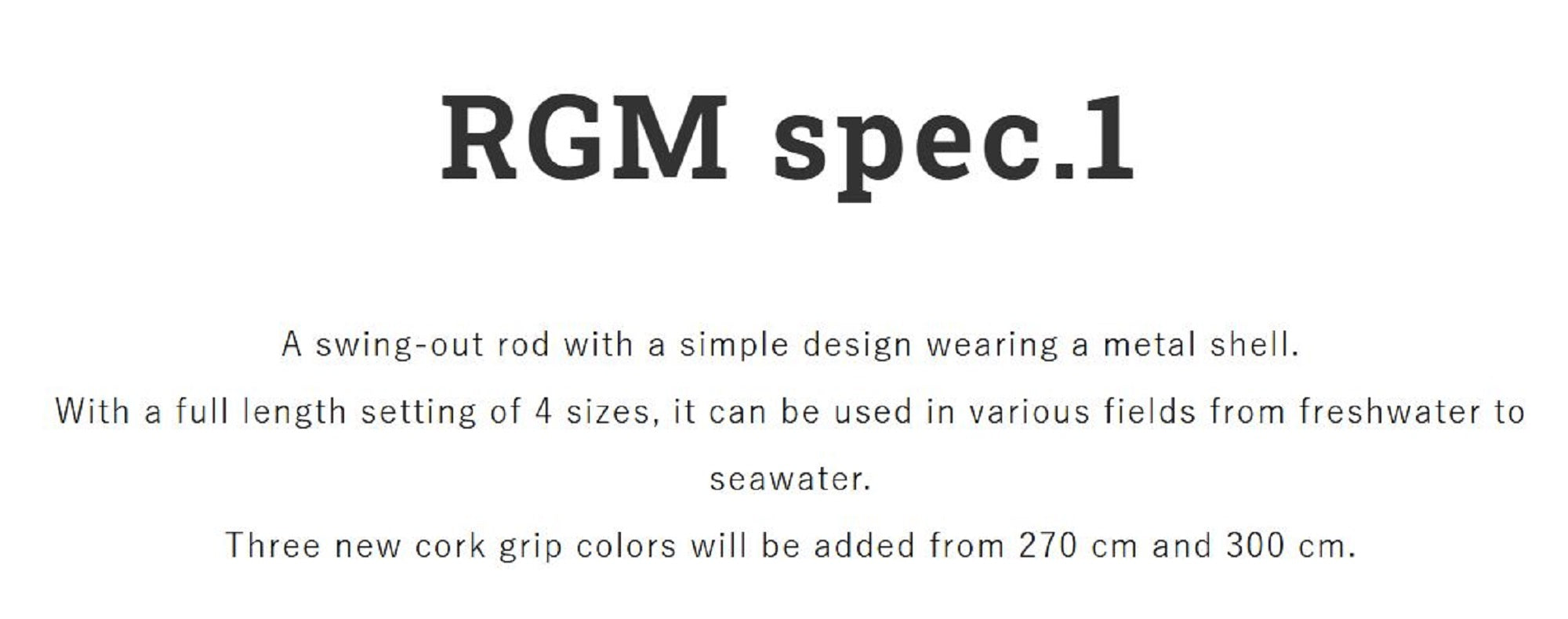 Jackall RGM Rod Pole Telescopic Spec 1 210cm BL SI (6376)