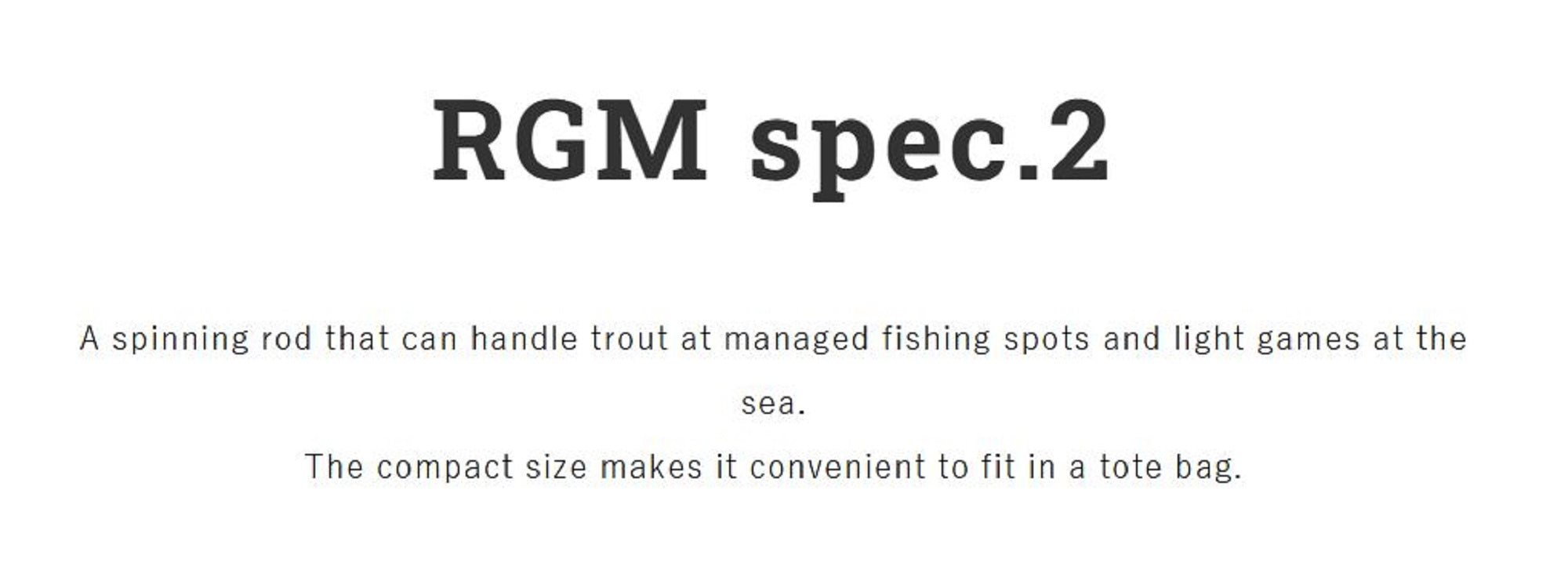 Jackall RGM Rod Spinning Telescopic Spec 2/7.5 2.26m BL GR (6659)