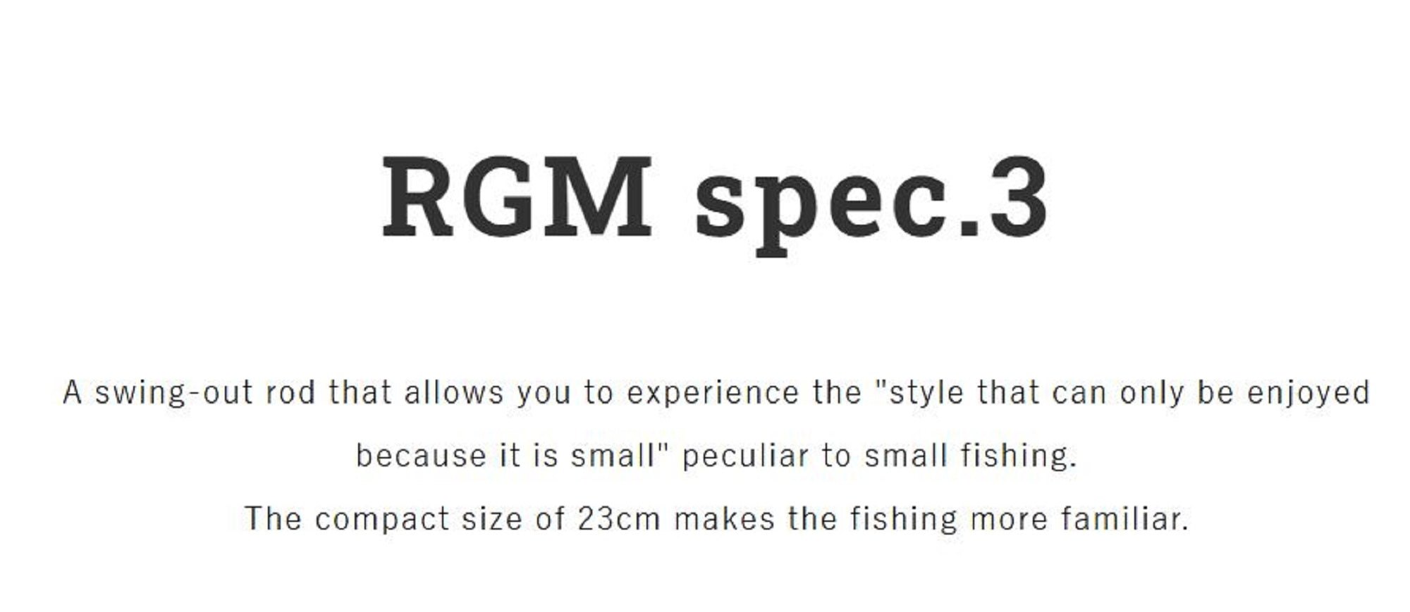 Jackall RGM Rod Pole Telescopic Spec 3 150 Orange (6765)