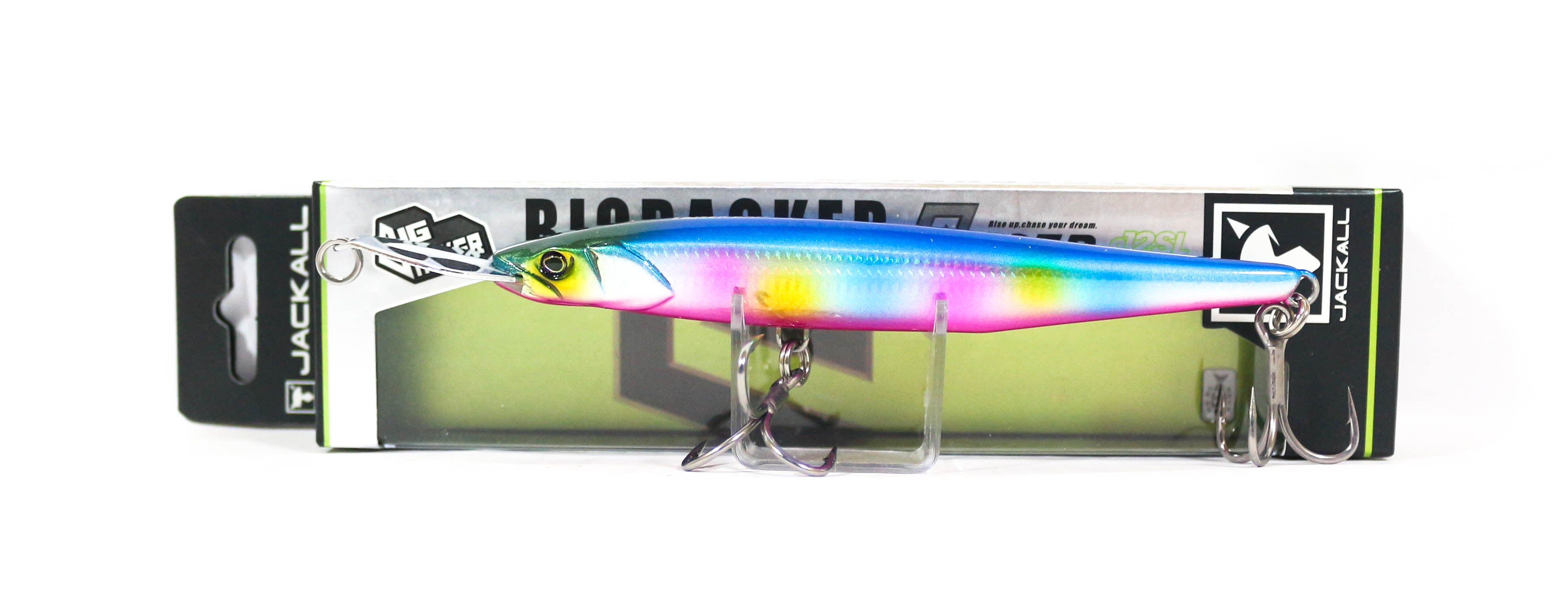 Jackall Big Backer Riser 012 120mm Sinking Lure Blue Pink Candy (6901)