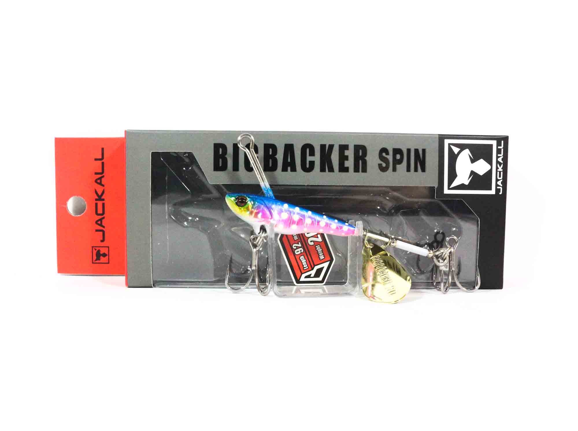 Jackall Big Backer Spin 20 grams 92 mm Sinking Lure Blue Pink (6963)