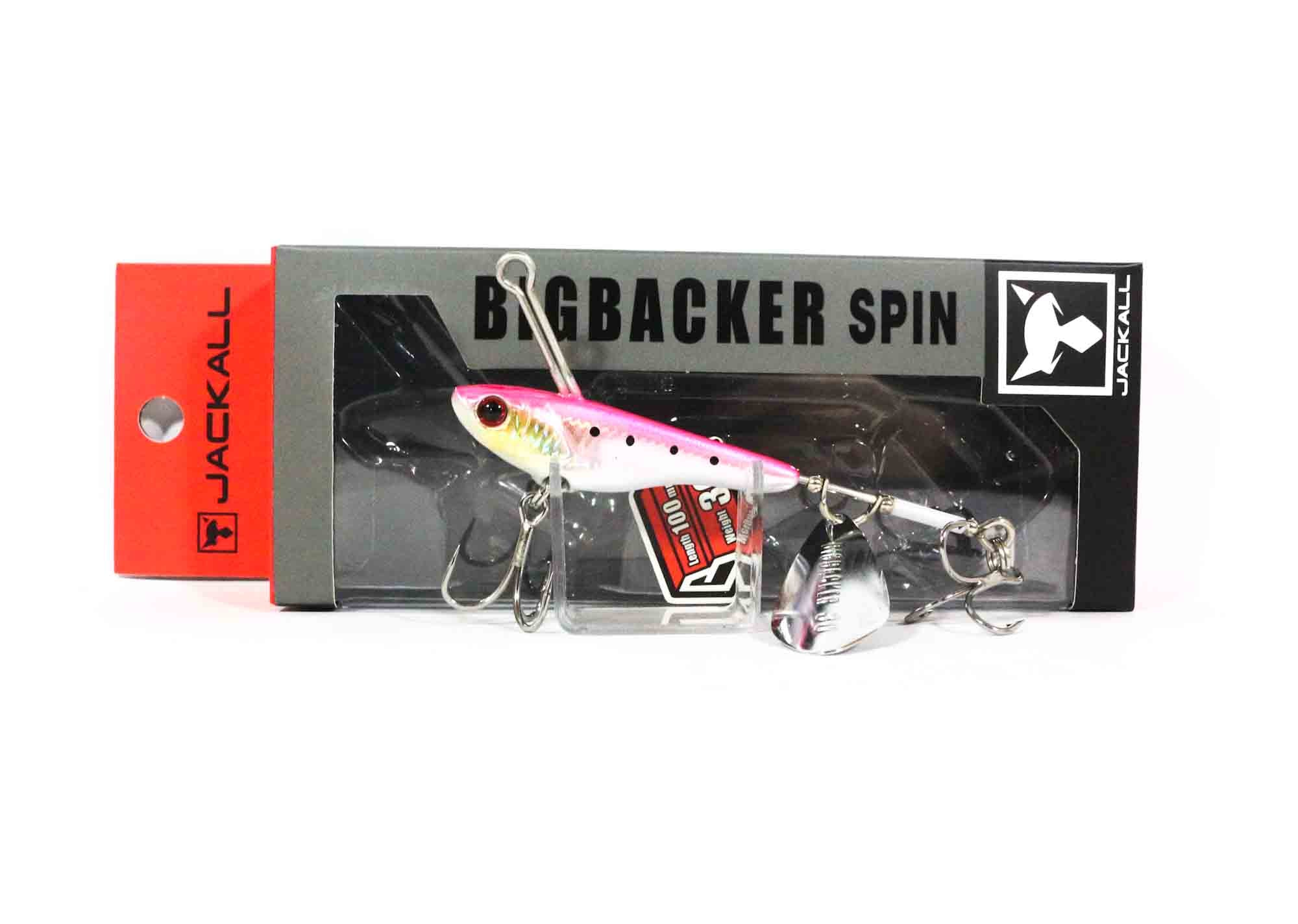 Jackall Big Backer Spin 30 grams 100 mm Sinking Lure Pink Back (7038)
