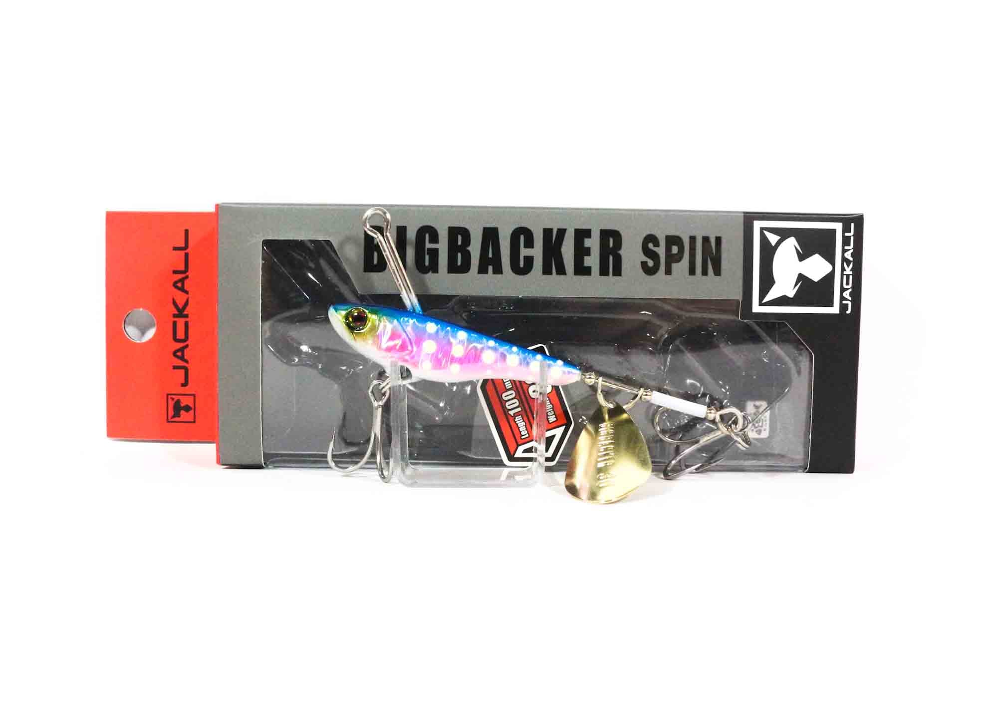 Jackall Big Backer Spin 30 grams 100 mm Sinking Lure Blue Pink (7045)