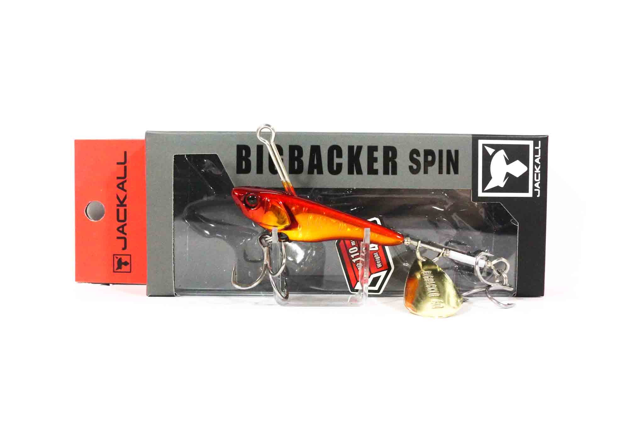 Jackall Big Backer Spin 40 grams 110 mm Sinking Lure Red Gold (7083)
