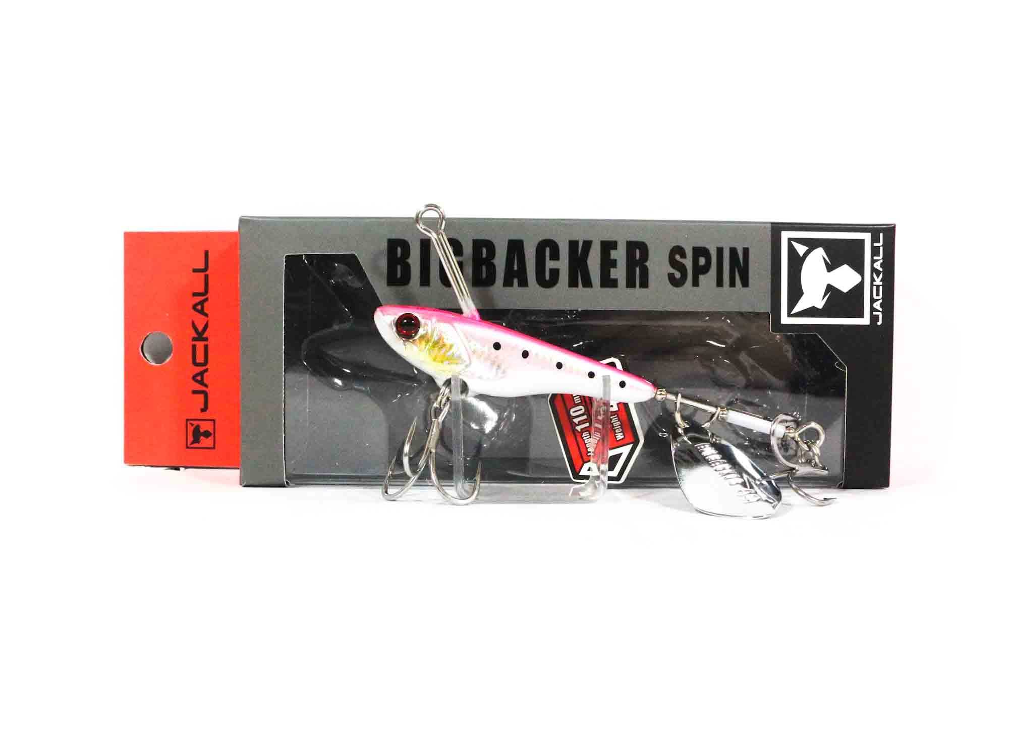 Jackall Big Backer Spin 40 grams 110 mm Sinking Lure Pink Back (7113)
