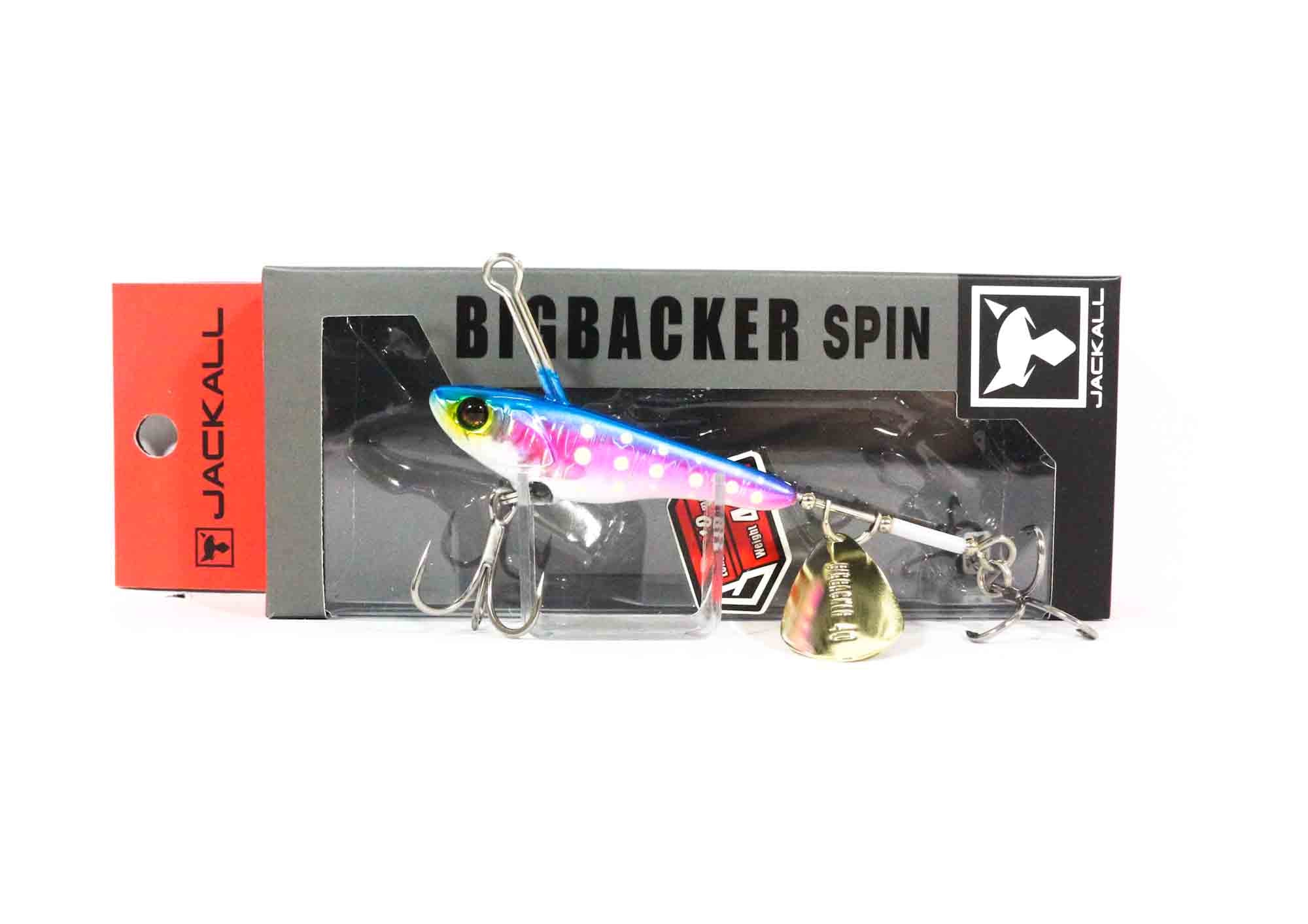 Jackall Big Backer Spin 40 grams 110 mm Sinking Lure Blue Pink (7120)