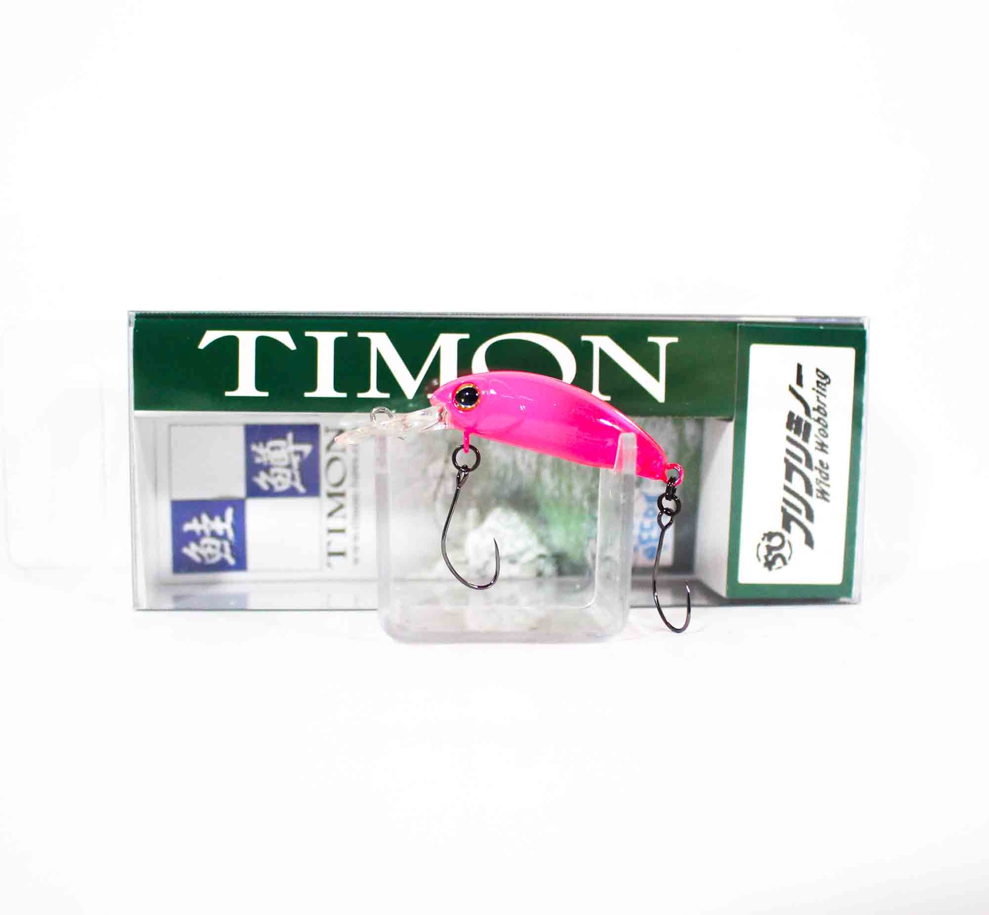 Jackall Timon Chibi Buri Buri Minnow F 31 mm Floating Lure Pink (8769)