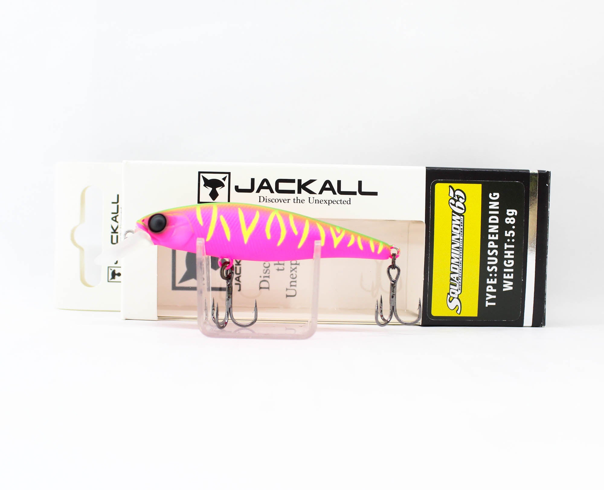 Jackall Squad Minnow 65SP Suspend Lure Dragon Fruit Mat Tiger (9230)