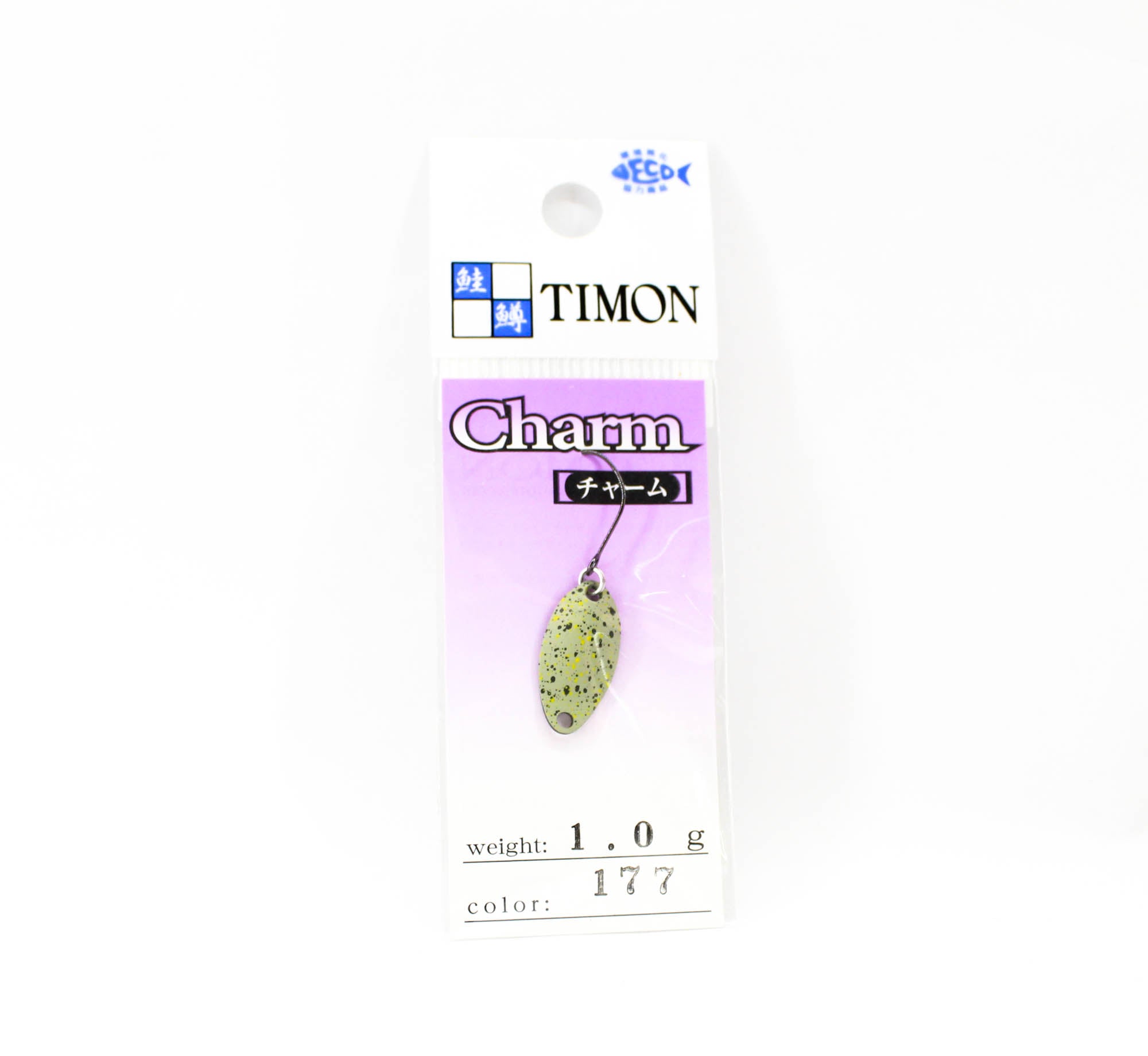 Jackall Timon Charm Trout Spoon 1.0 grams 177 Ueno Gray Green (0236)