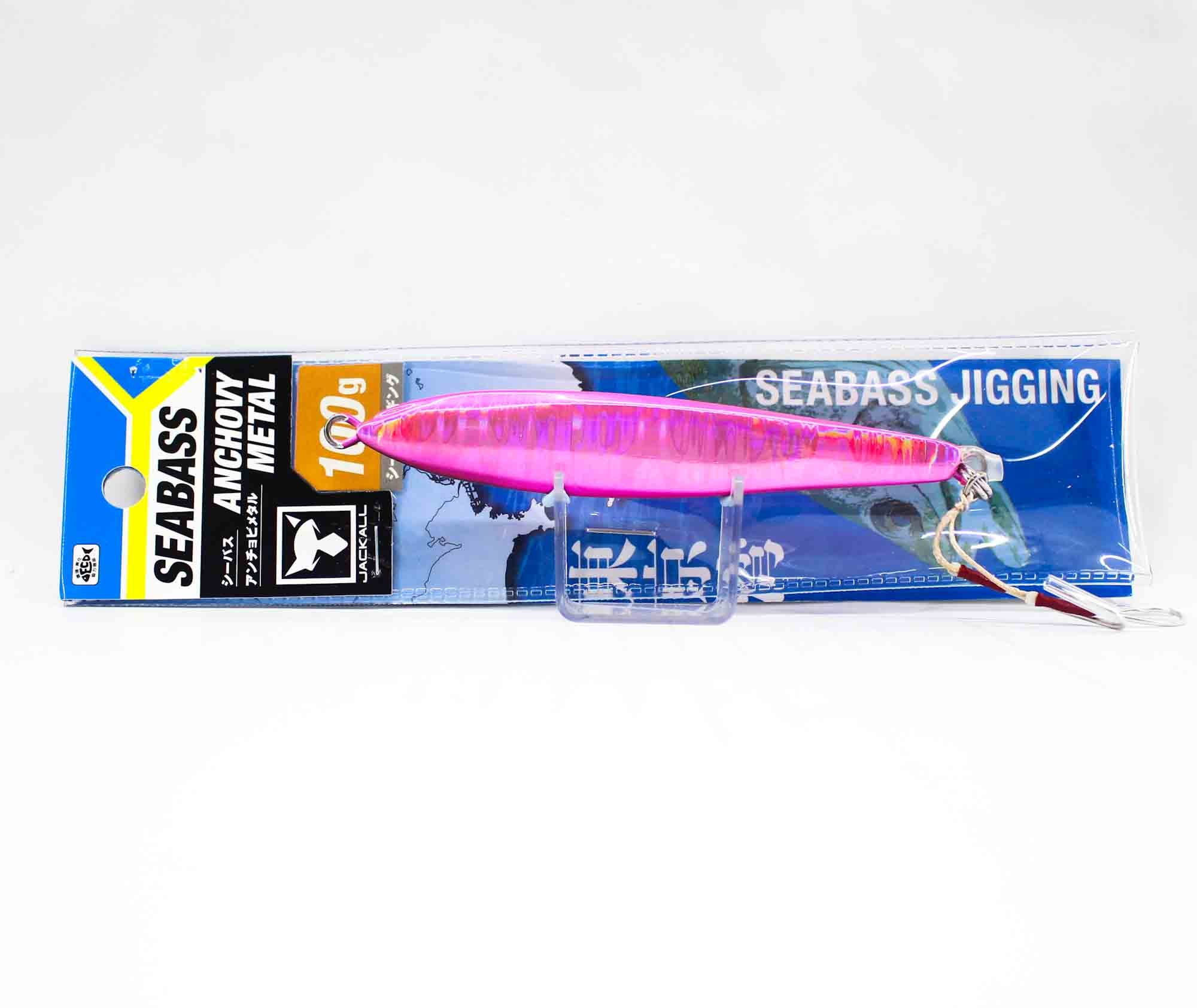 Sale Jackall Metal Jig Seabass Anchovy Metal 100 grams Impact Pink (0700)
