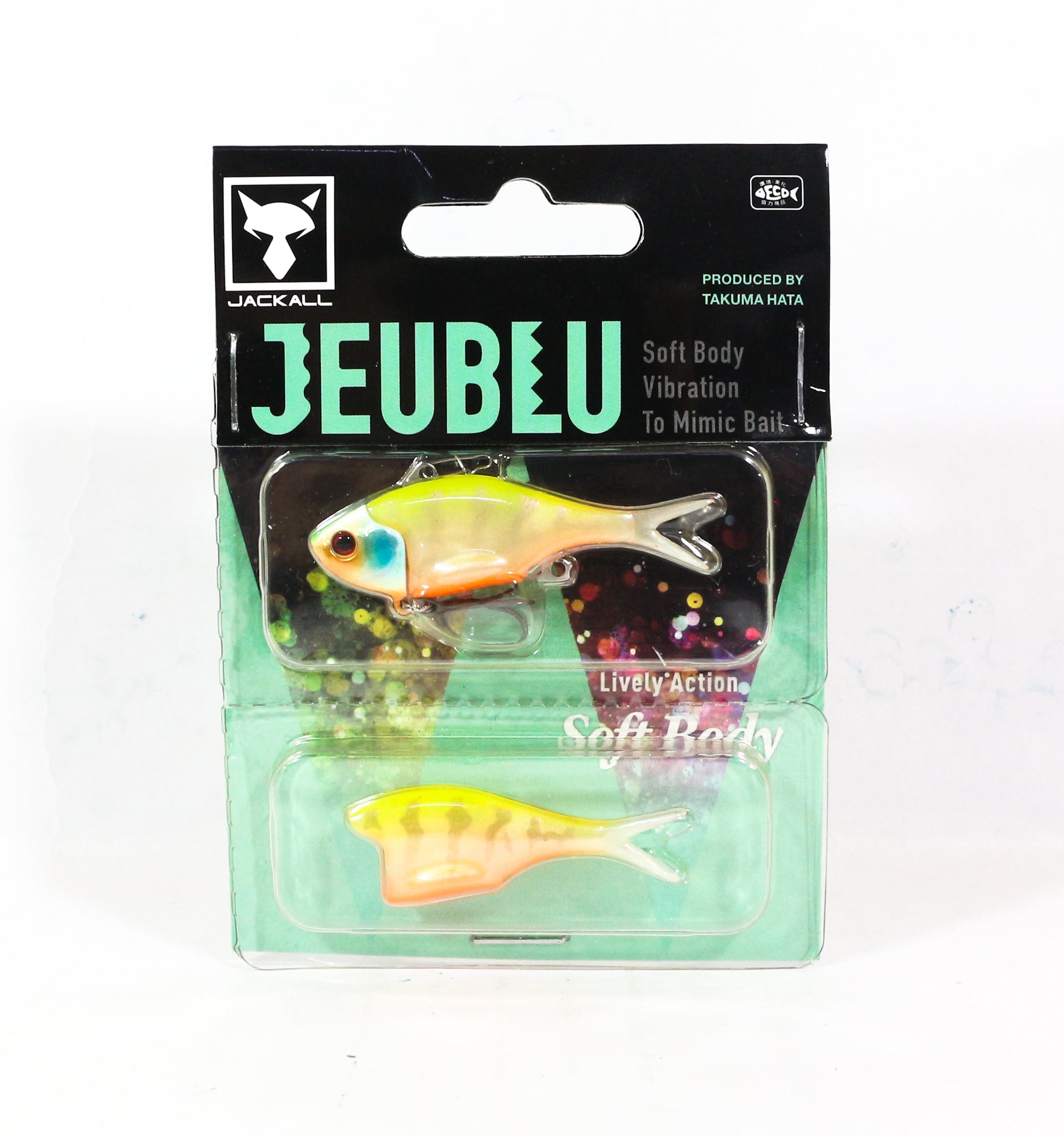 Jackall Jeu Blu 52 Vibration Sinking Lure 6.4 grams Chart Back Gill (1554)