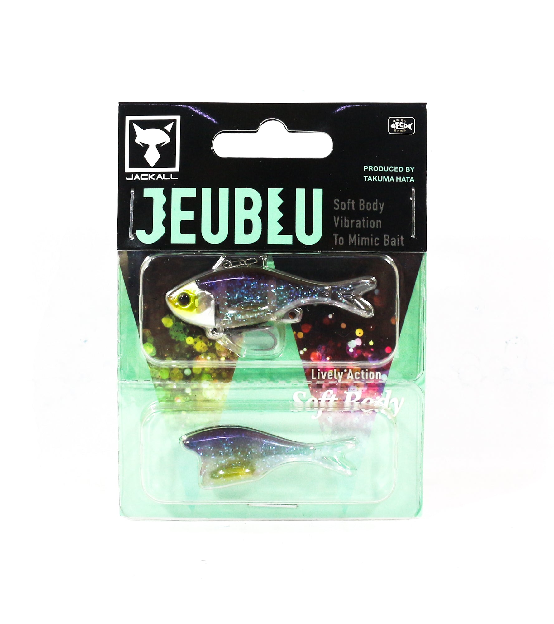 Jackall Jeu Blu 52 Vibration Sinking Lure 6.4 grams Aurora Wakasagi (1585)