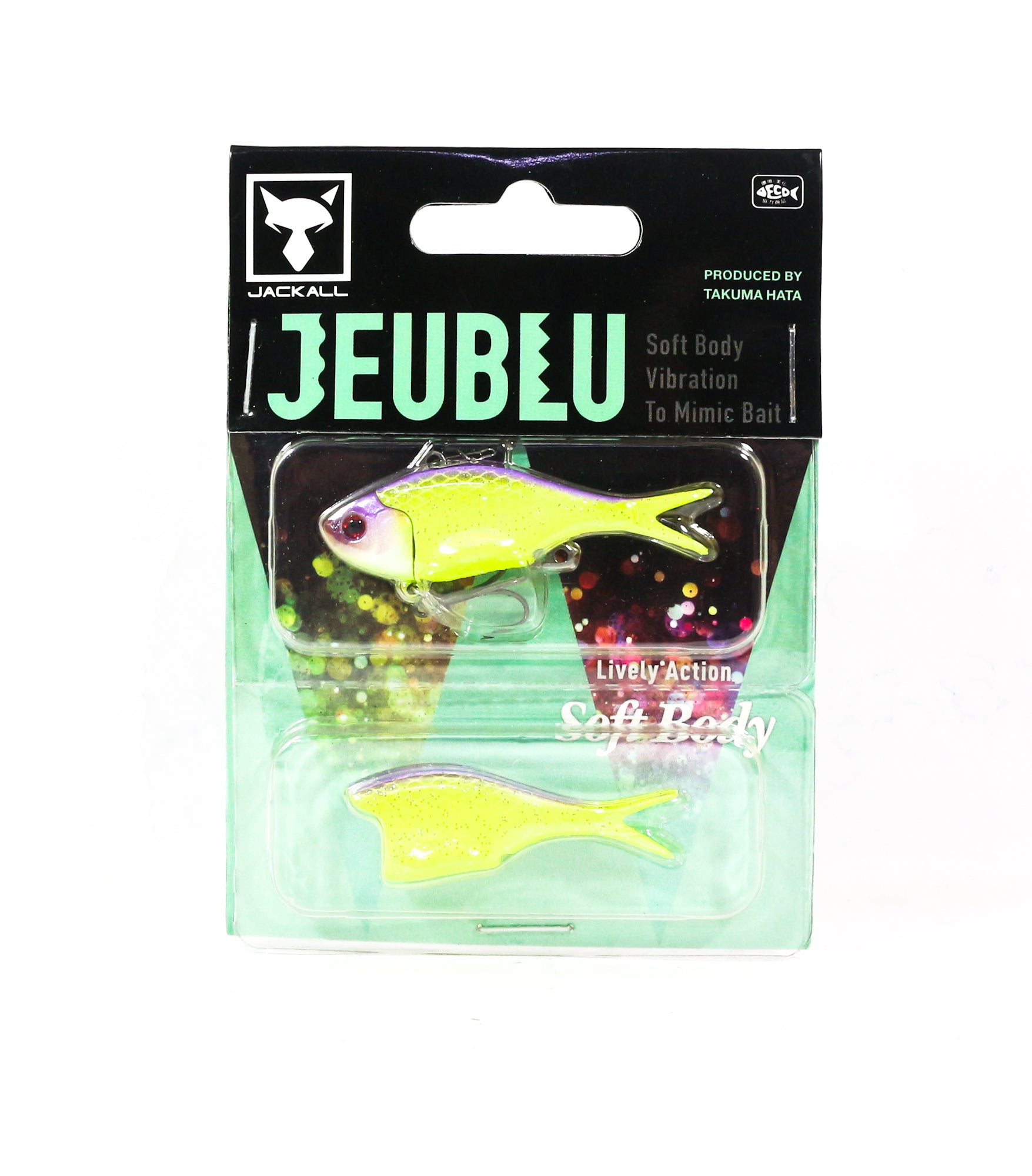 Jackall Jeu Blu 52 Vibration Sinking Lure 6.4 grams Purple Chart (1615)