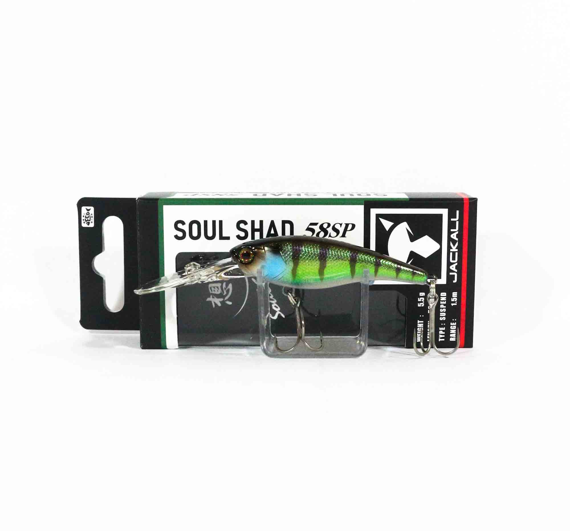 Jackall Soul Shad 58SP Suspend Lure POL Chigill (2582)