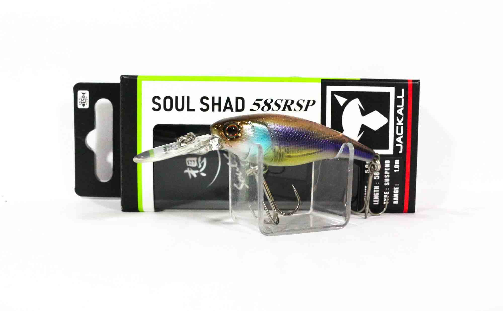 Jackall Soul Shad 58SR SP Shallow Suspend Lure POL Ghost W (2780)