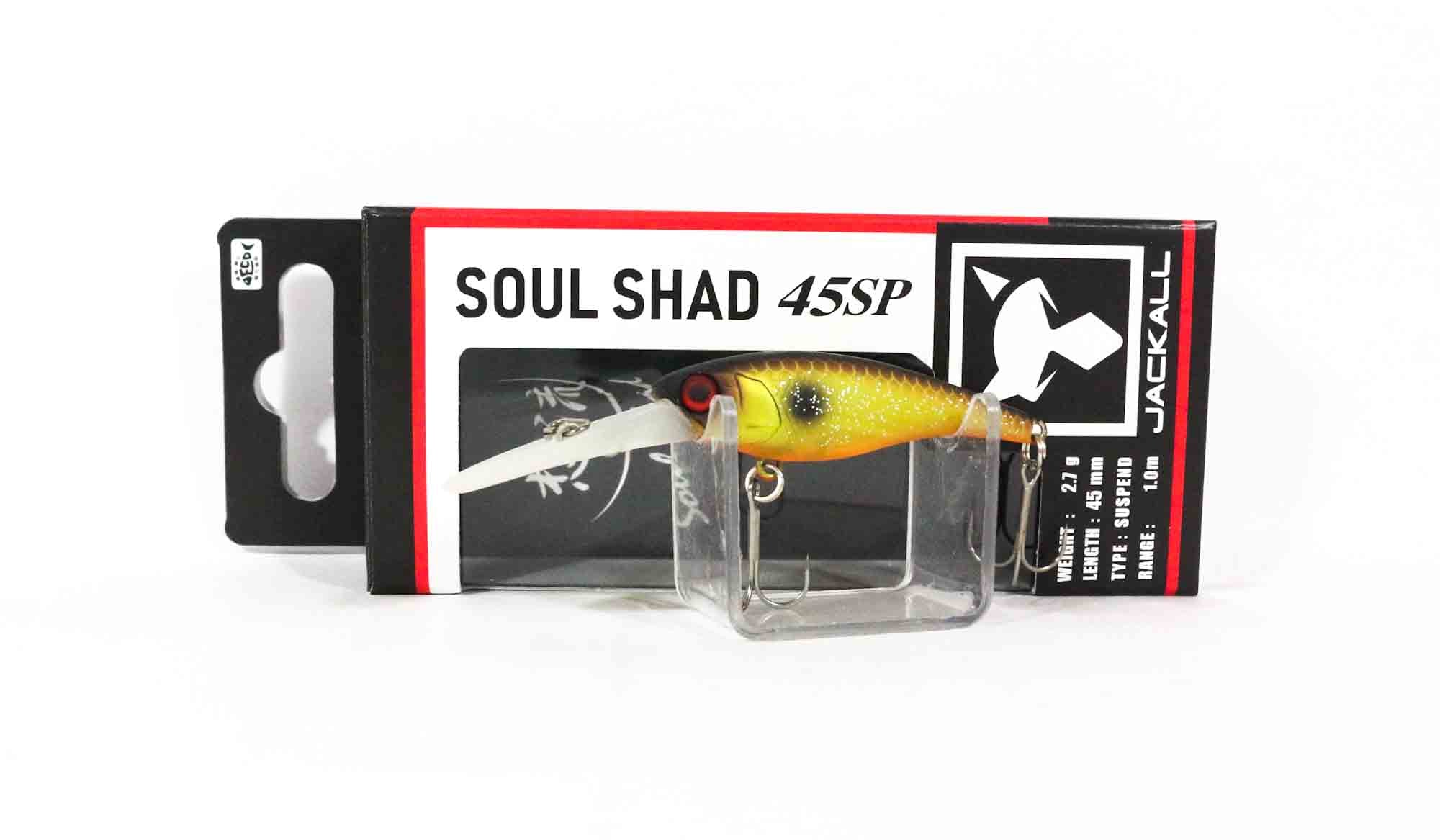 Jackall Soul Shad 45SP Suspend Lure Muddy Chart Fish (2926)