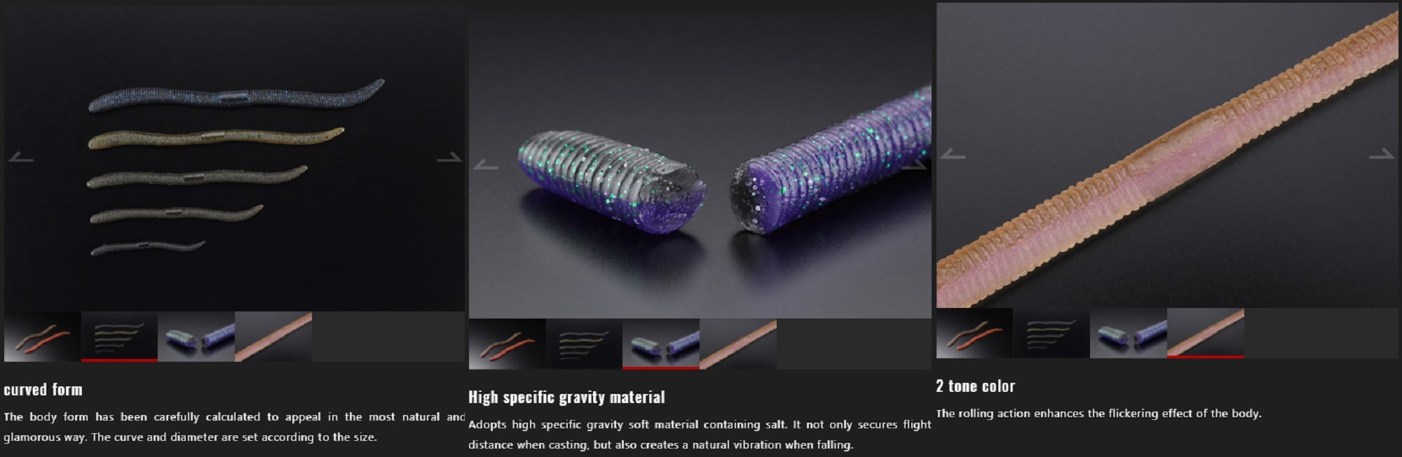 Jackall Soft Lure Flick Shake 3.8 Inches Watemelon Pepper (4203)