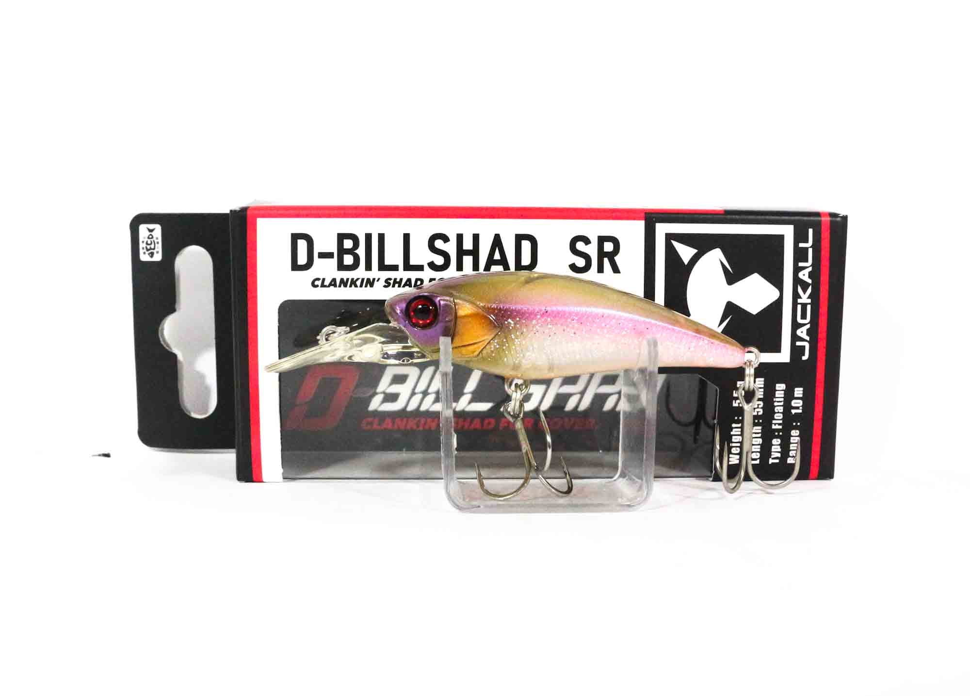Jackall D-Bill Shad 55 SR Floating Lure Ghost Pink Wakasagi (7327)