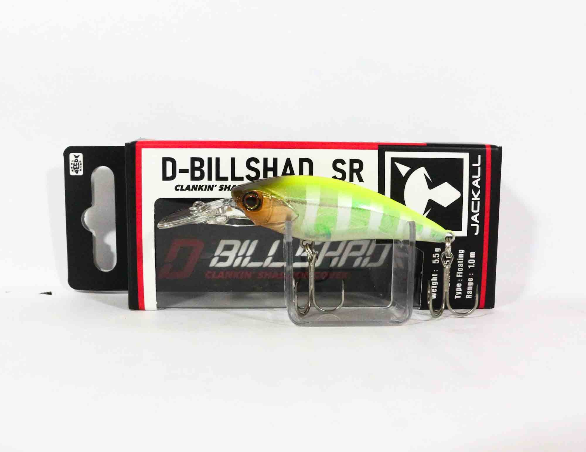 Jackall D-Bill Shad 55 SR Floating Lure Pol Chart Back Bluegill (7341)