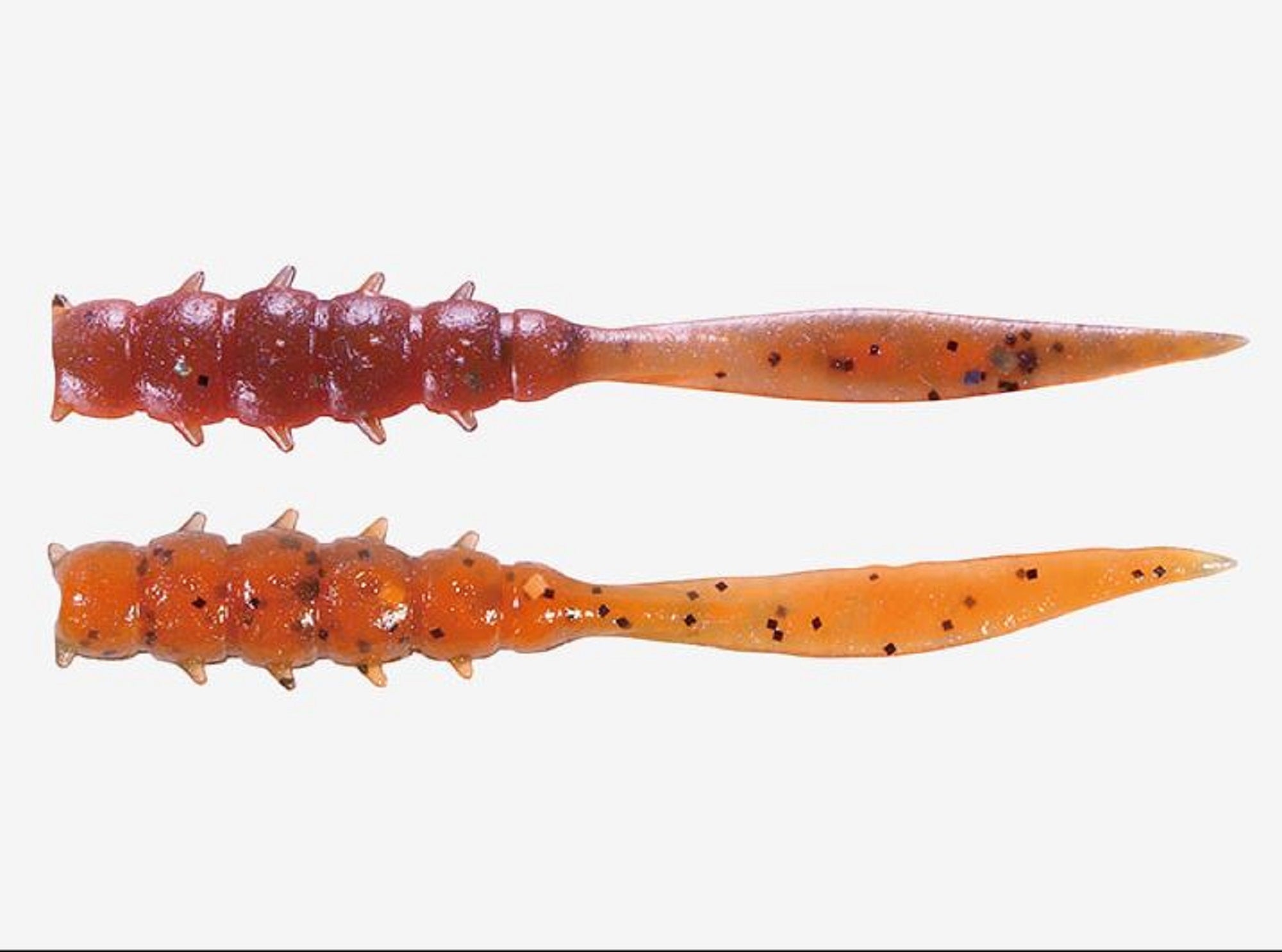 Jackall Soft Lure Good Meal Skinny 1.5 Inches Goodmeal Isome Orange (8089)