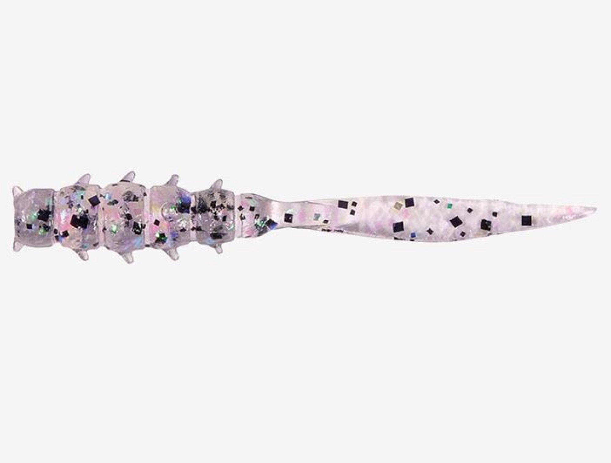 Jackall Soft Lure Good Meal Skinny 1.5 Inches Goodmeal Cristal (8102)