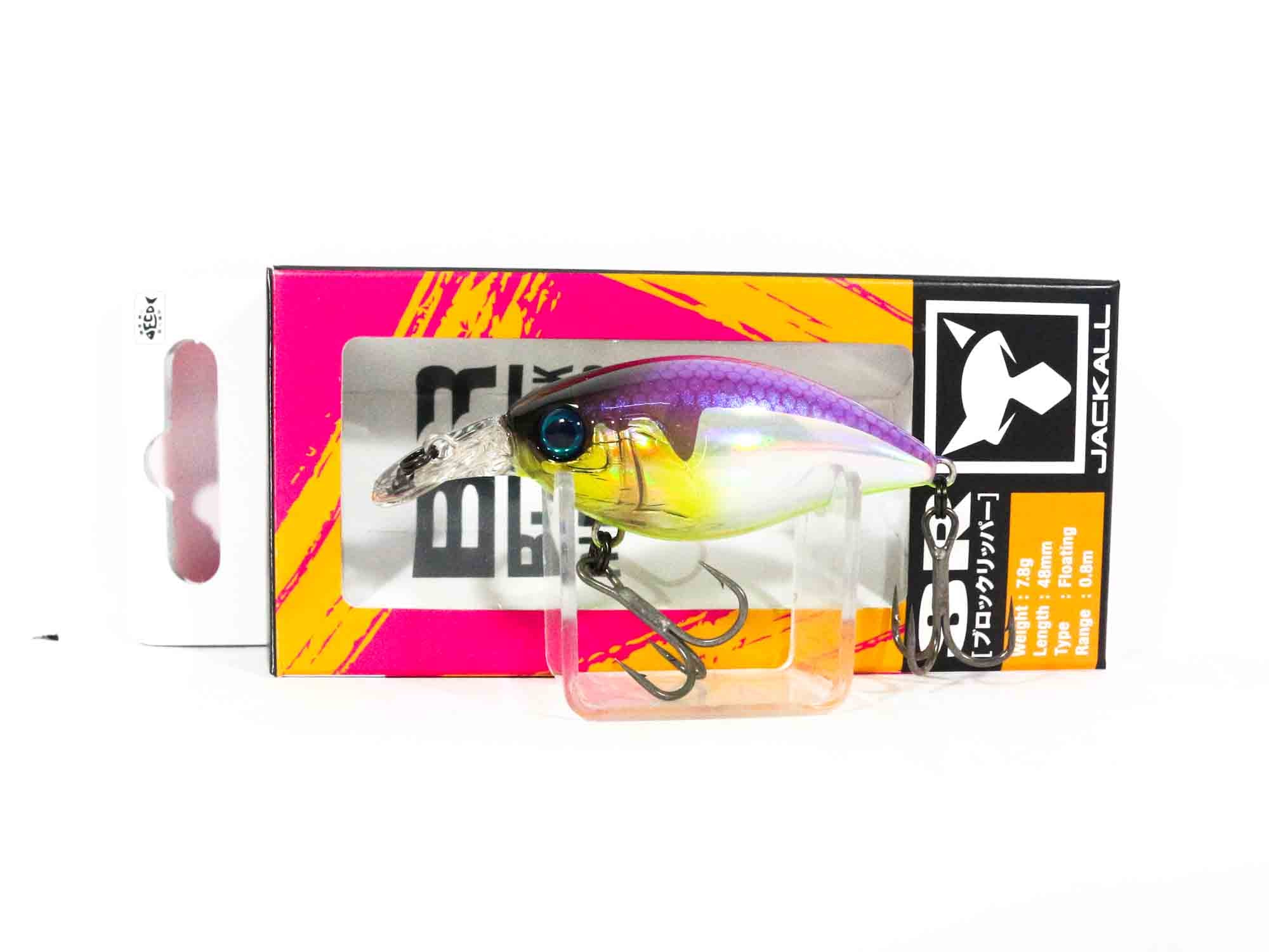 Jackall Block Ripper 48 SR Floating Lure Babataku Meimetsu Laser (0249)