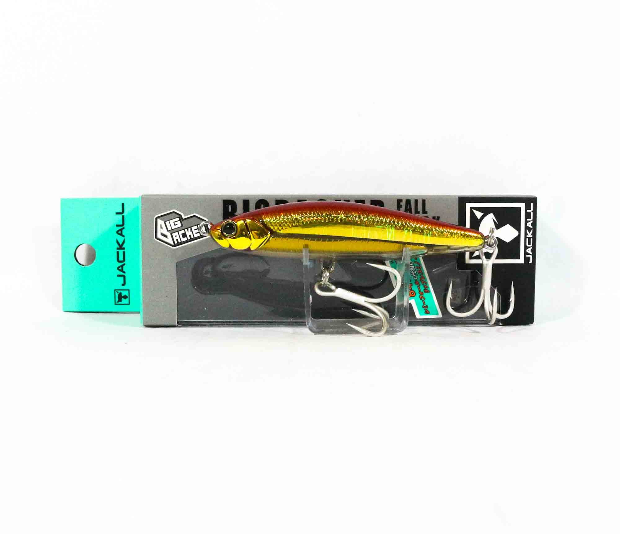 Jackall Big Backer Fall Trick 84 Pencil Sinking Lure Red Gold (0294)