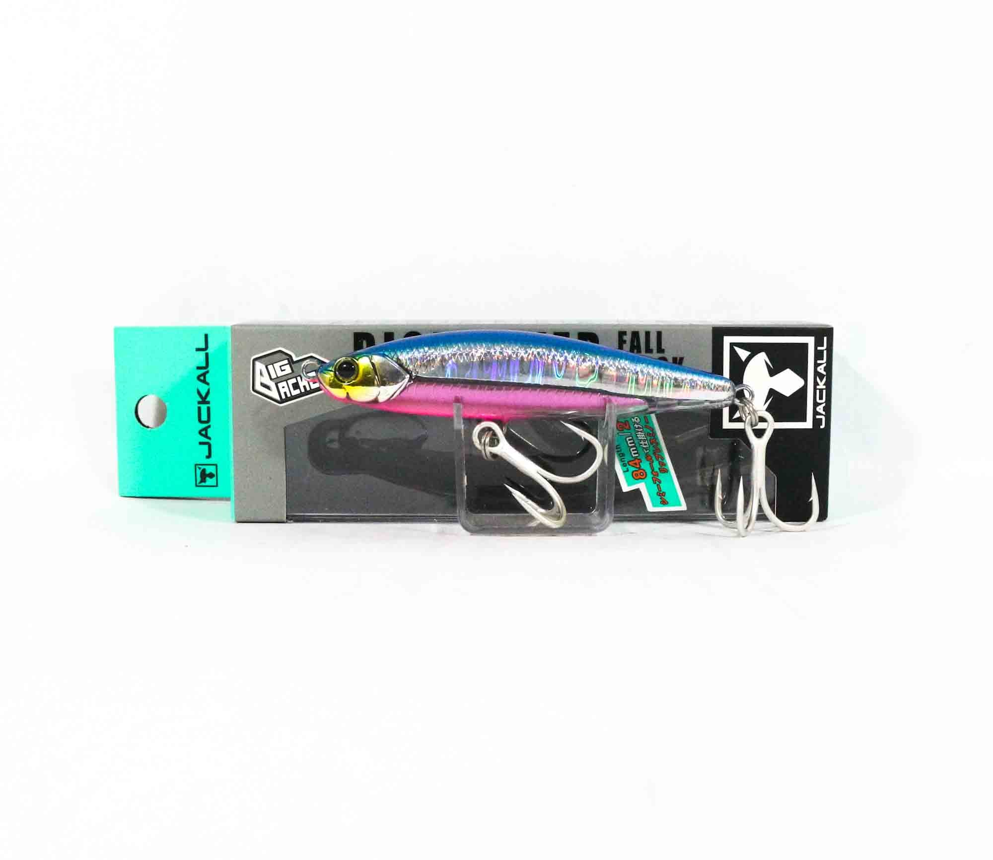 Jackall Big Backer Fall Trick 84 Pencil Sinking Lure Blue Pink (0317)