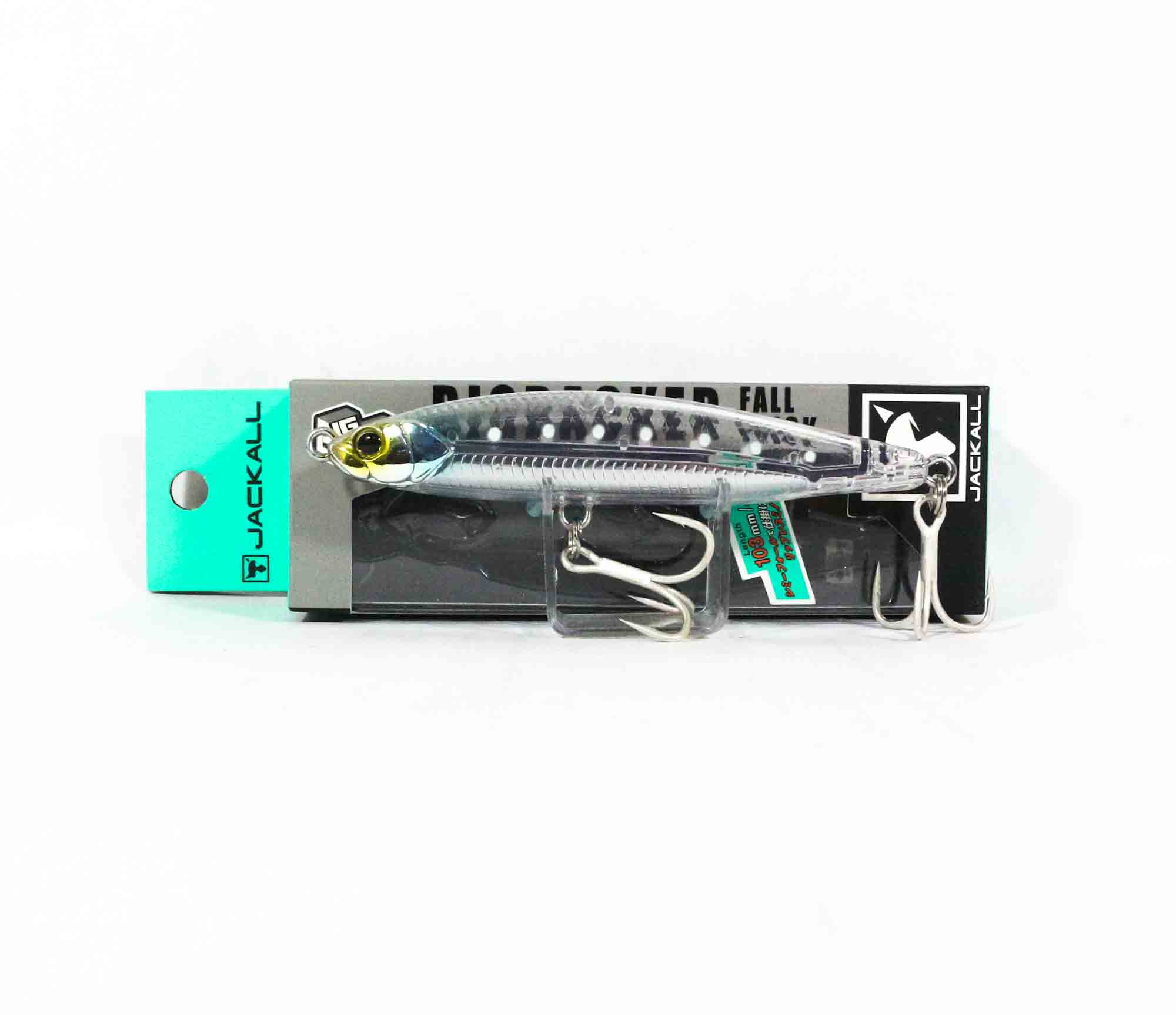 Jackall Big Backer Fall Trick 103 Pencil Sinking Lure Nama Shirasu (0430)