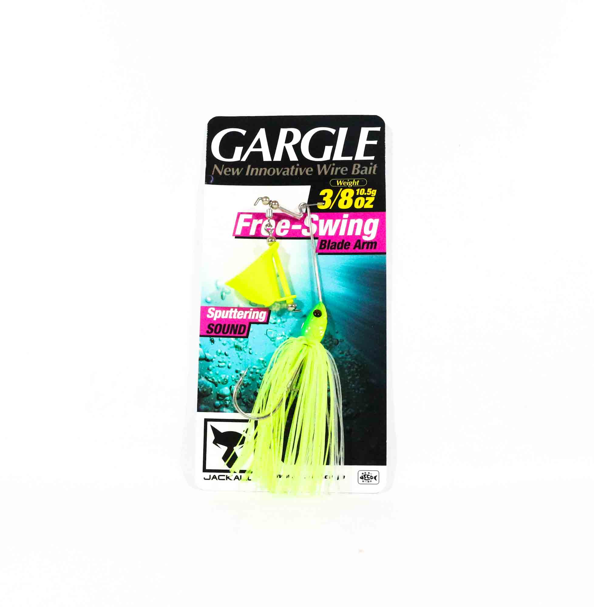 Jackall Gargle Buzzbait 3/8 oz Sinking Lure Super Chart (1710)