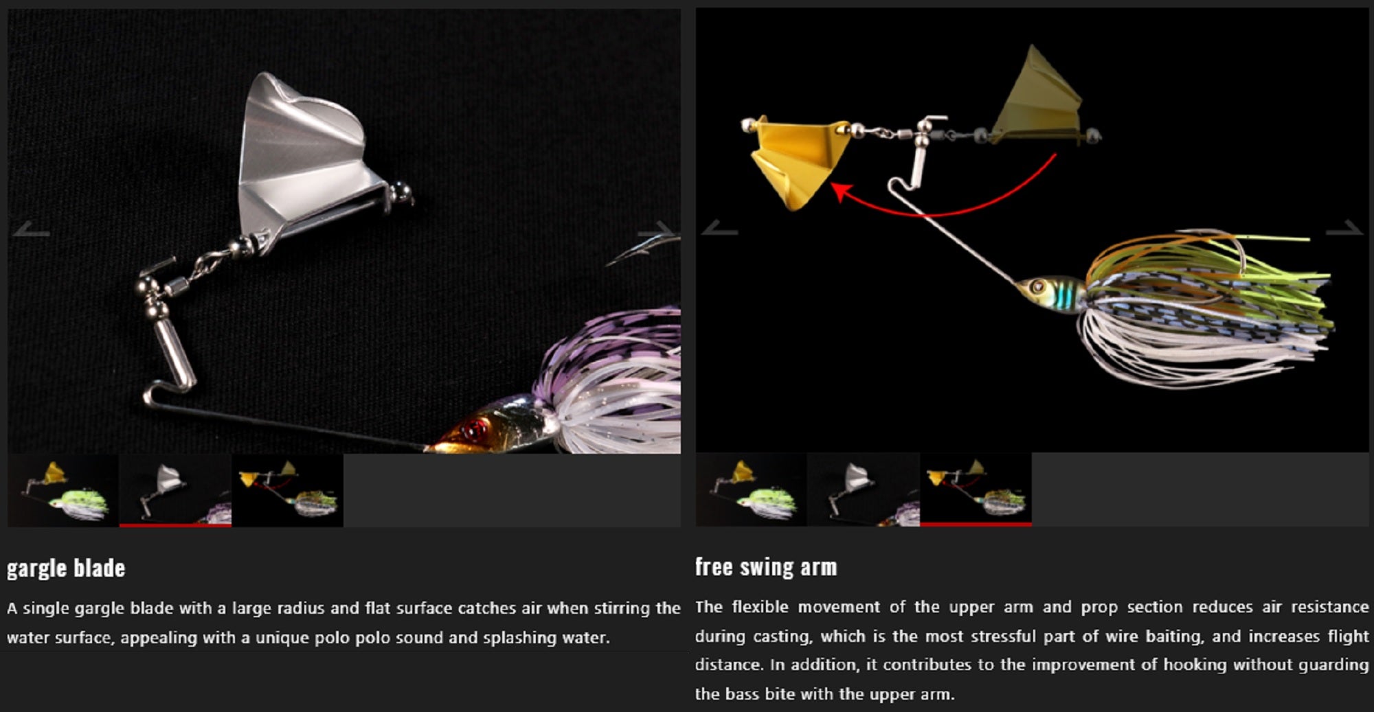 Jackall Gargle Buzzbait 3/8 oz Sinking Lure Puprle Back Pink (1734)