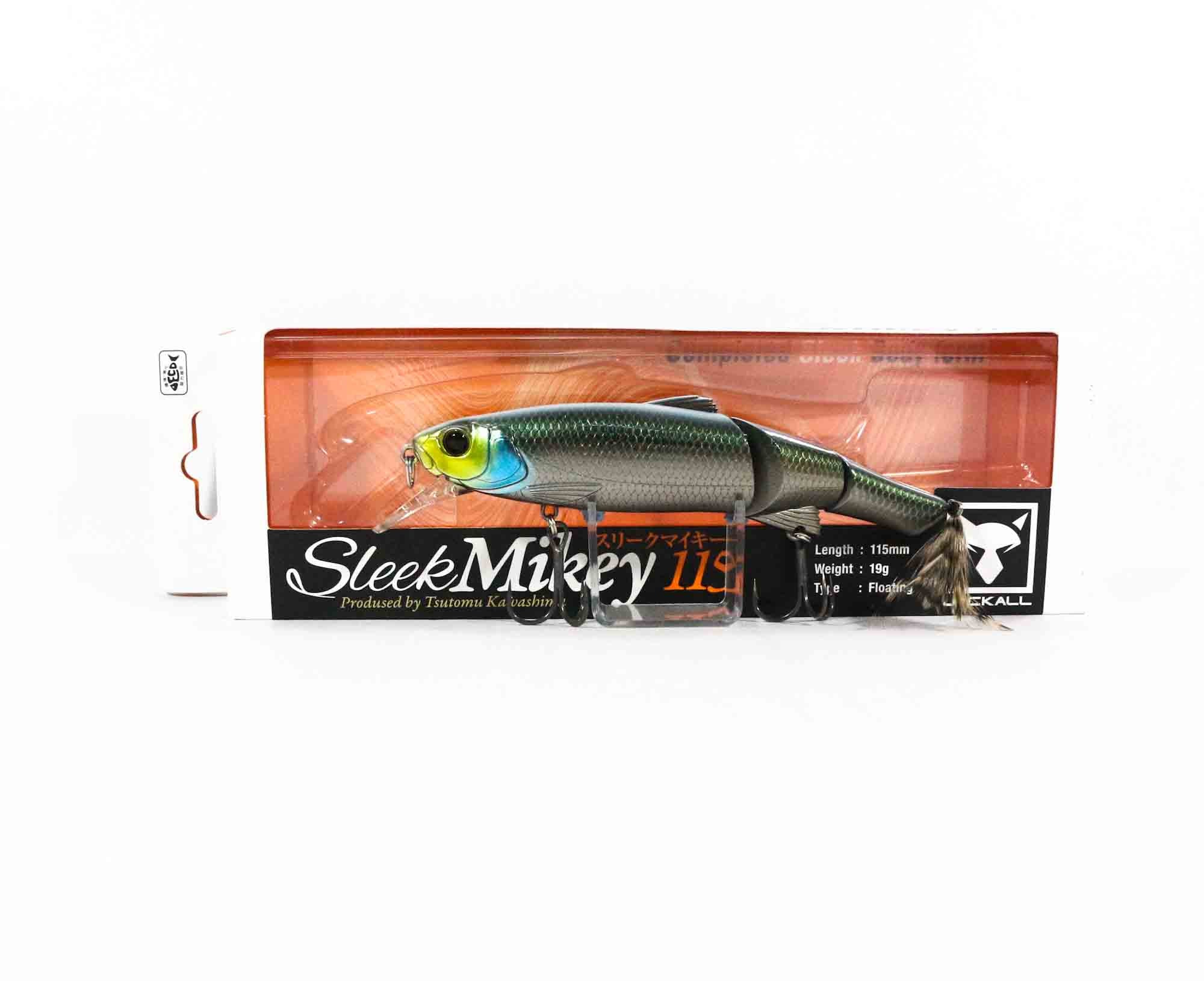Jackall Mikey Sleek 115 Floating Lure Kawashima Shiromeimetsu Bone (1888)