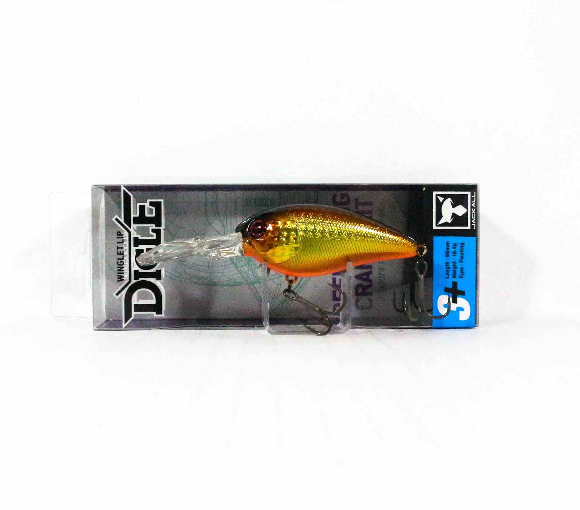 Jackall Digle 3+ 66 mm 16.4 grams Floating Lure Gold Black (2274)