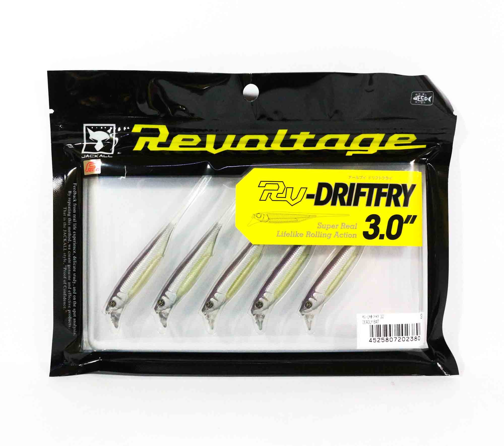 Jackall Soft Lure RV-Drift Fry 3 Inch Deadly Bait (2380)