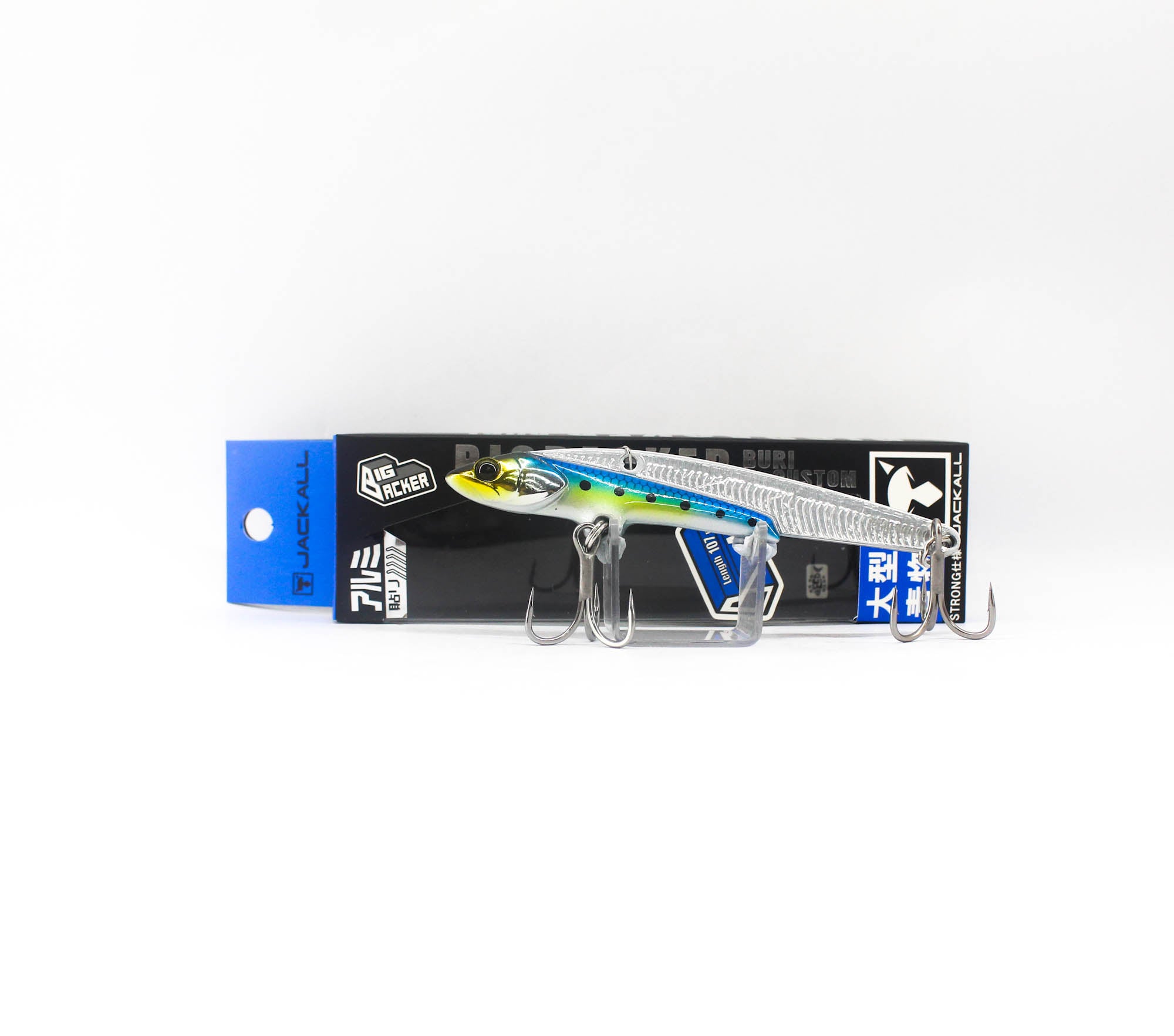 Jackall Big Backer 107 Metal Vibe Buri 43g Sinking Lure Alu Iwashi (2601)