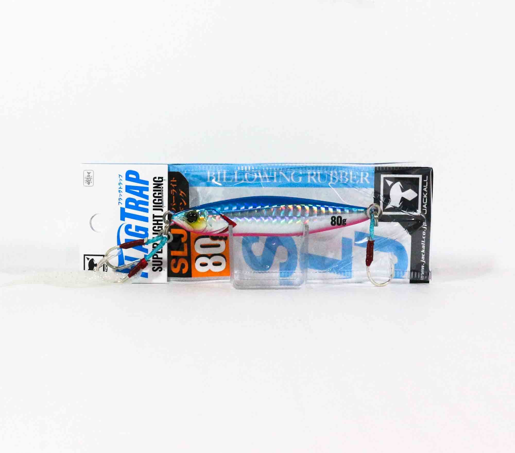 Jackall Metal Jig Flag Trap 80 grams Blue Pink (3257)