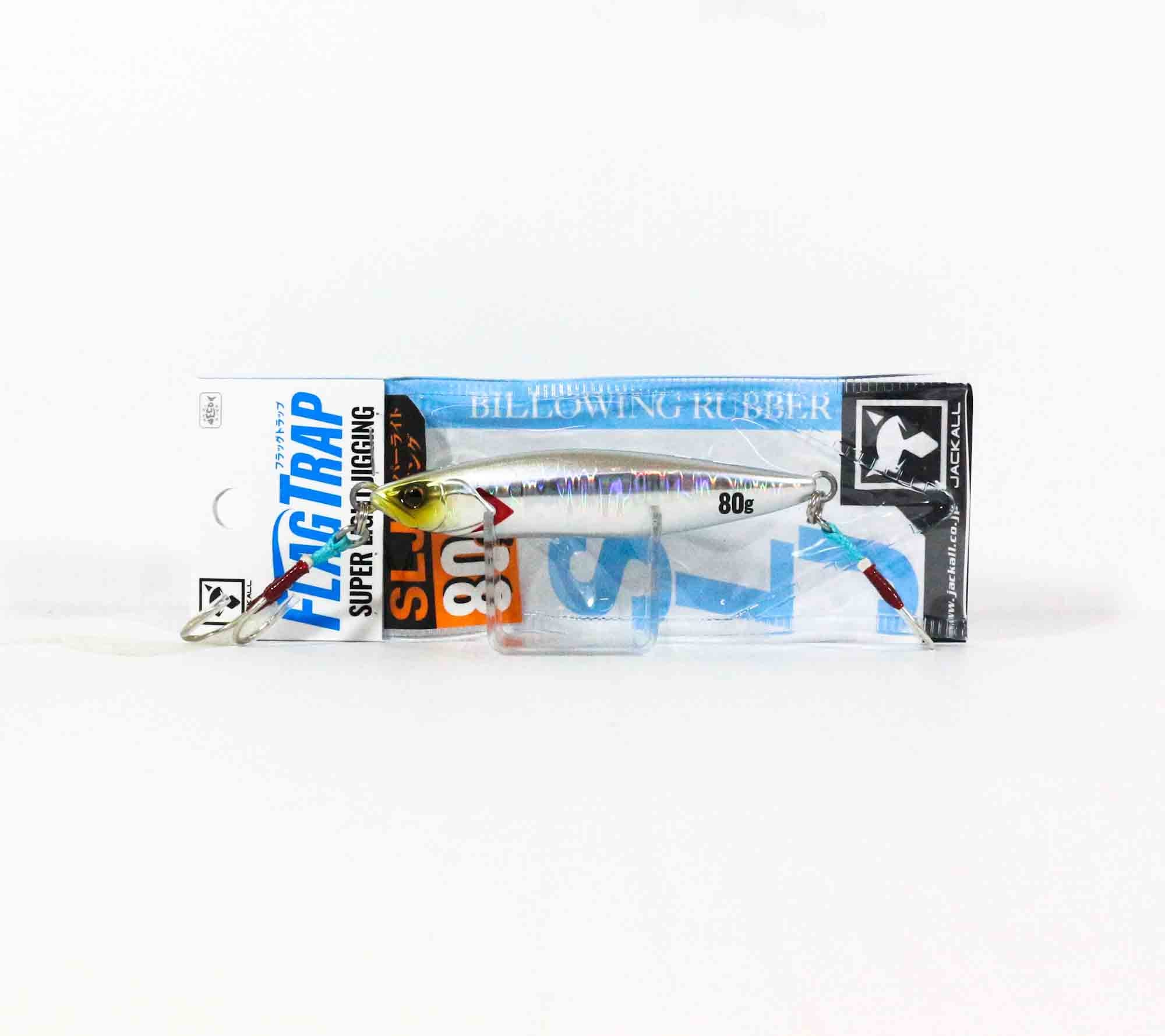 Jackall Metal Jig Flag Trap 80 grams Shirasu Silver (3264)