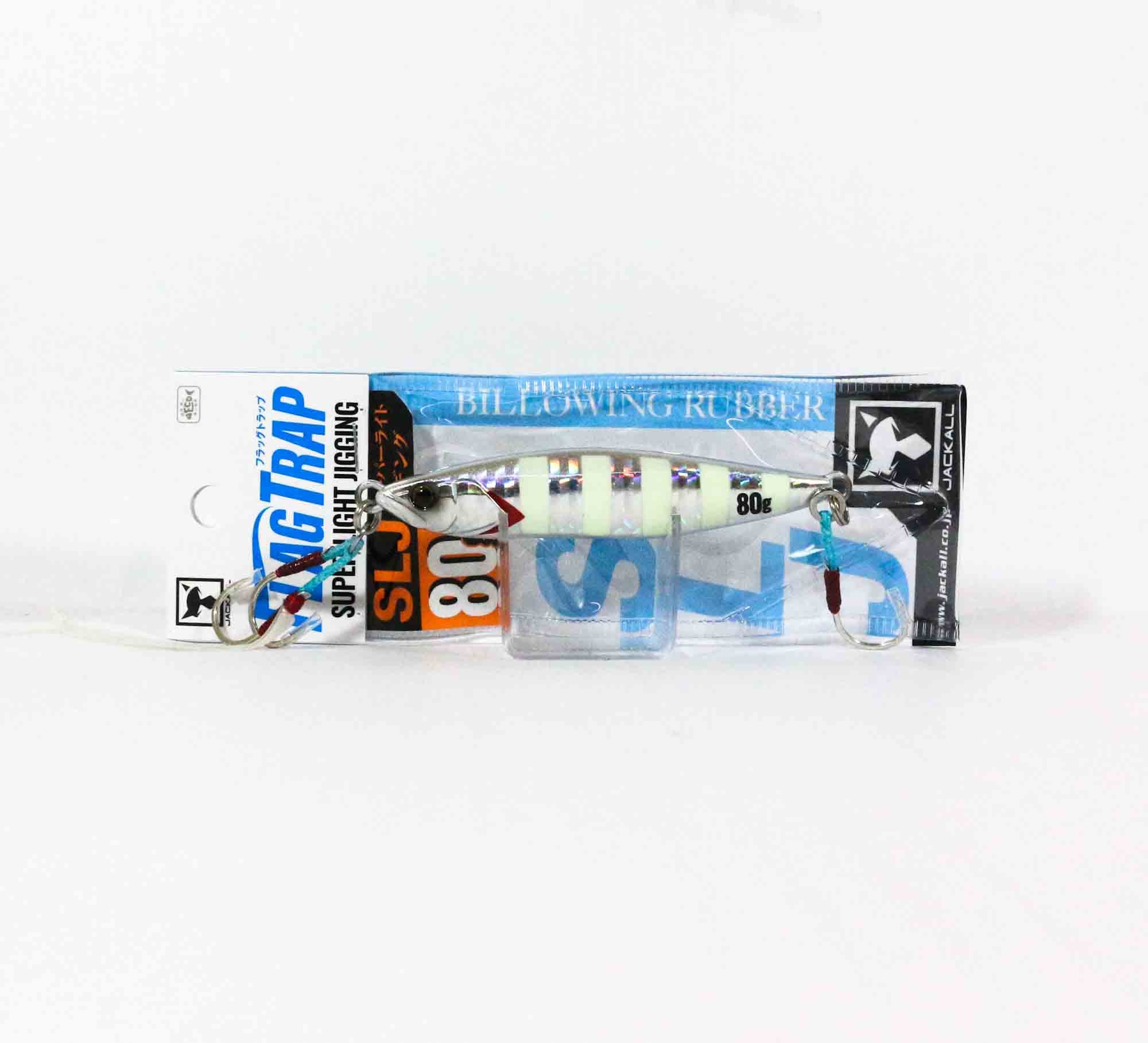 Jackall Metal Jig Flag Trap 80 grams Glow Stripe (3271)
