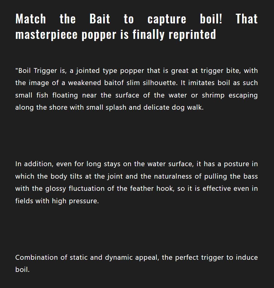 Jackall Boil Trigger 77 Floating Lure Stay White (3332)