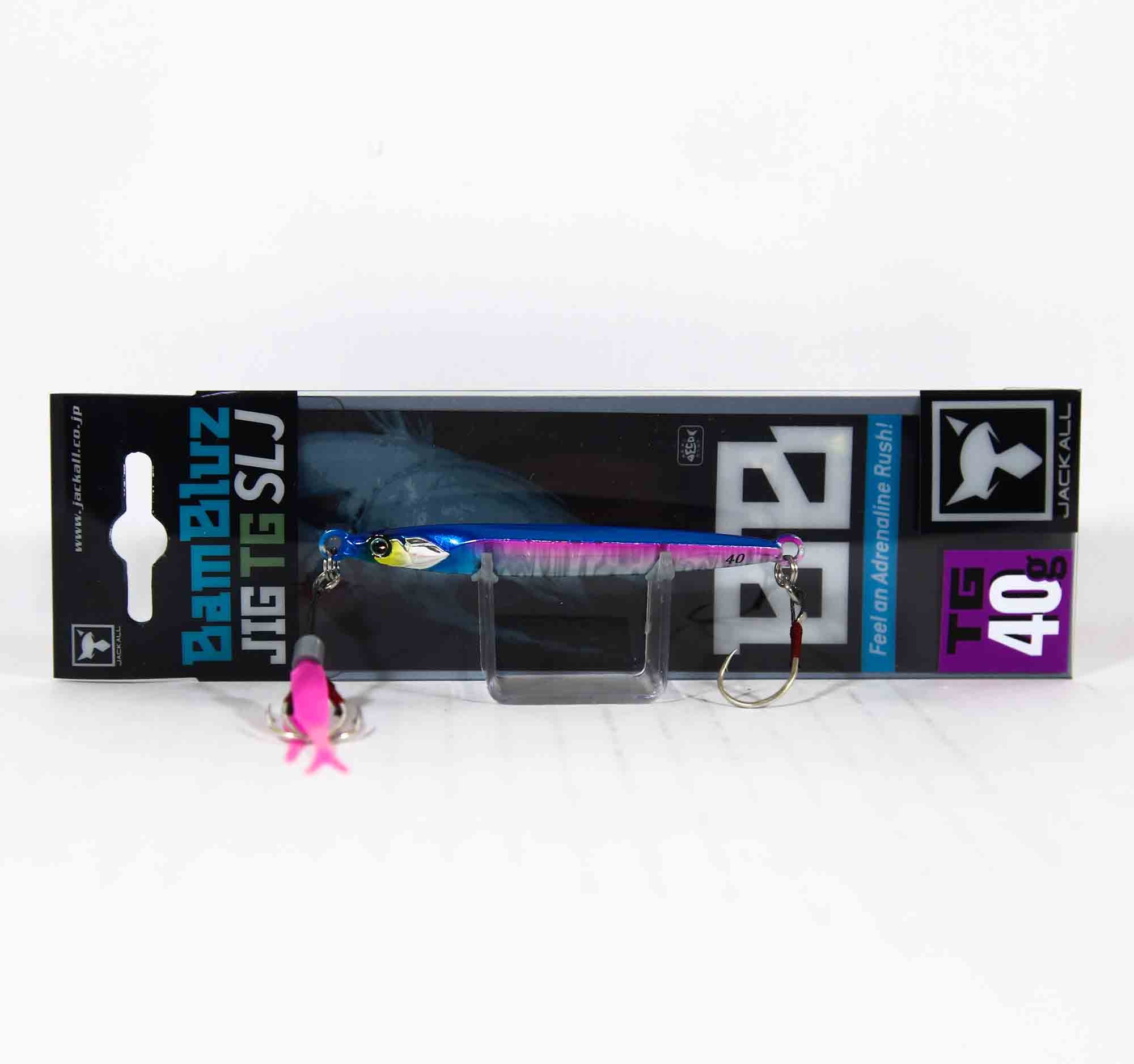 Jackall Metal Jig Bambluz SLJ TG Tungsten 40 grams Sexy Blue Pink (4209)