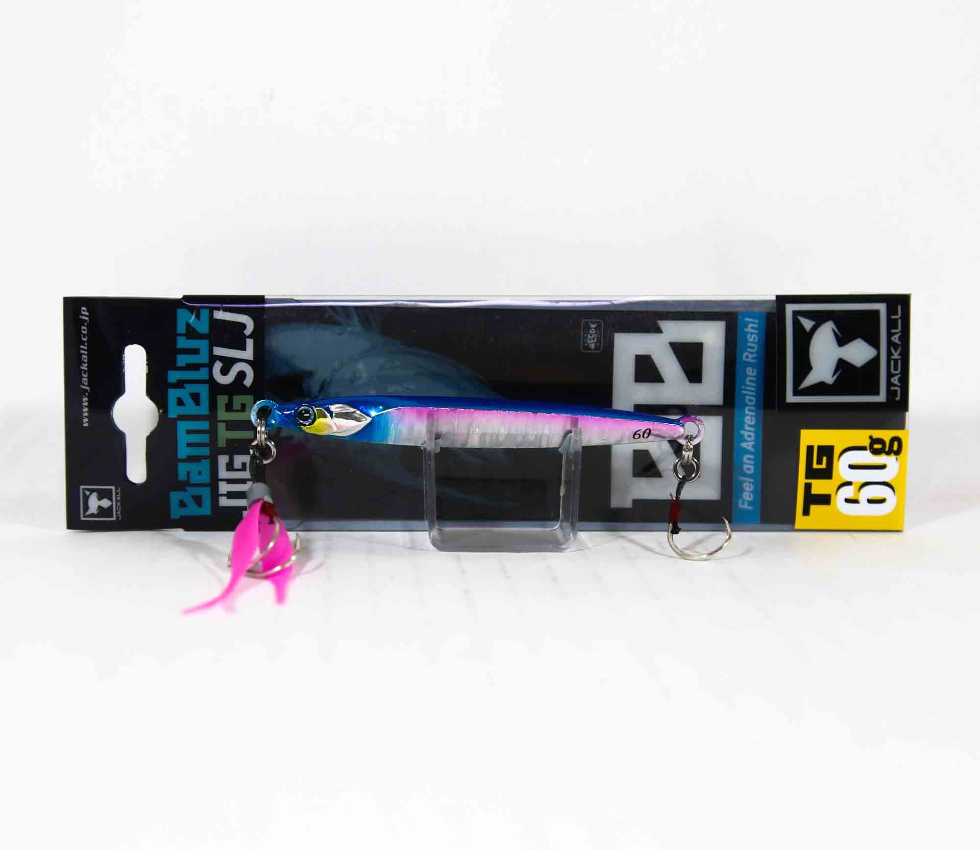 Jackall Metal Jig Bambluz SLJ TG Tungsten 60 grams Sexy Blue Pink (4278)