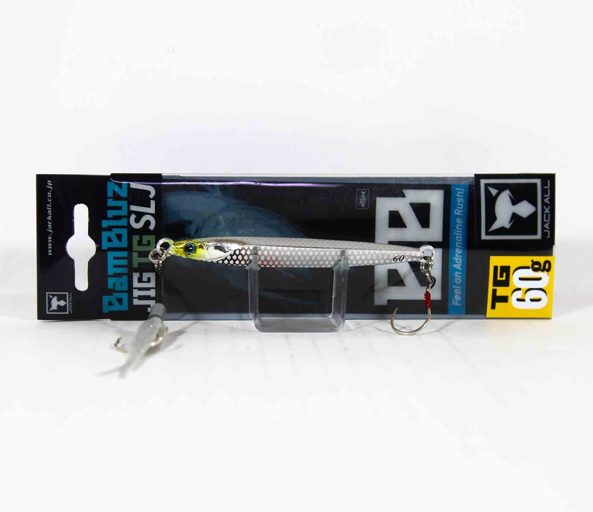 Jackall Metal Jig Bambluz SLJ TG Tungsten 60 grams Flashing Shirasu (4315)