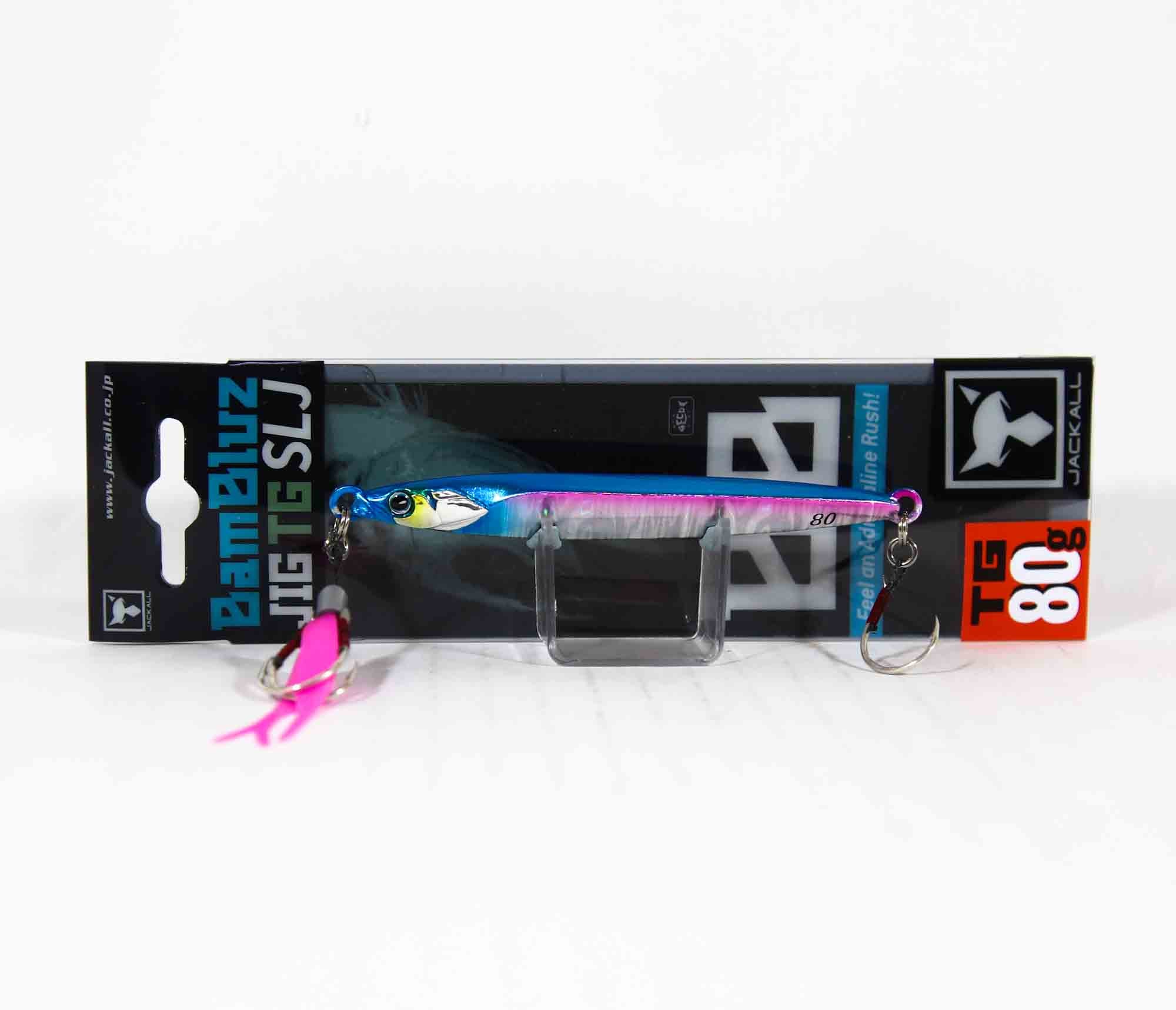 Jackall Metal Jig Bambluz SLJ TG Tungsten 80 grams Sexy Blue Pink (4346)