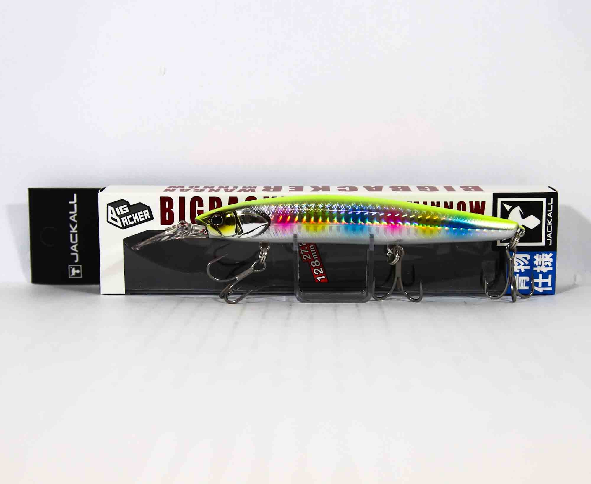 Sale Jackall Big Backer Wangan Minnow 128S-LB Sinking Lure Candy (4711)