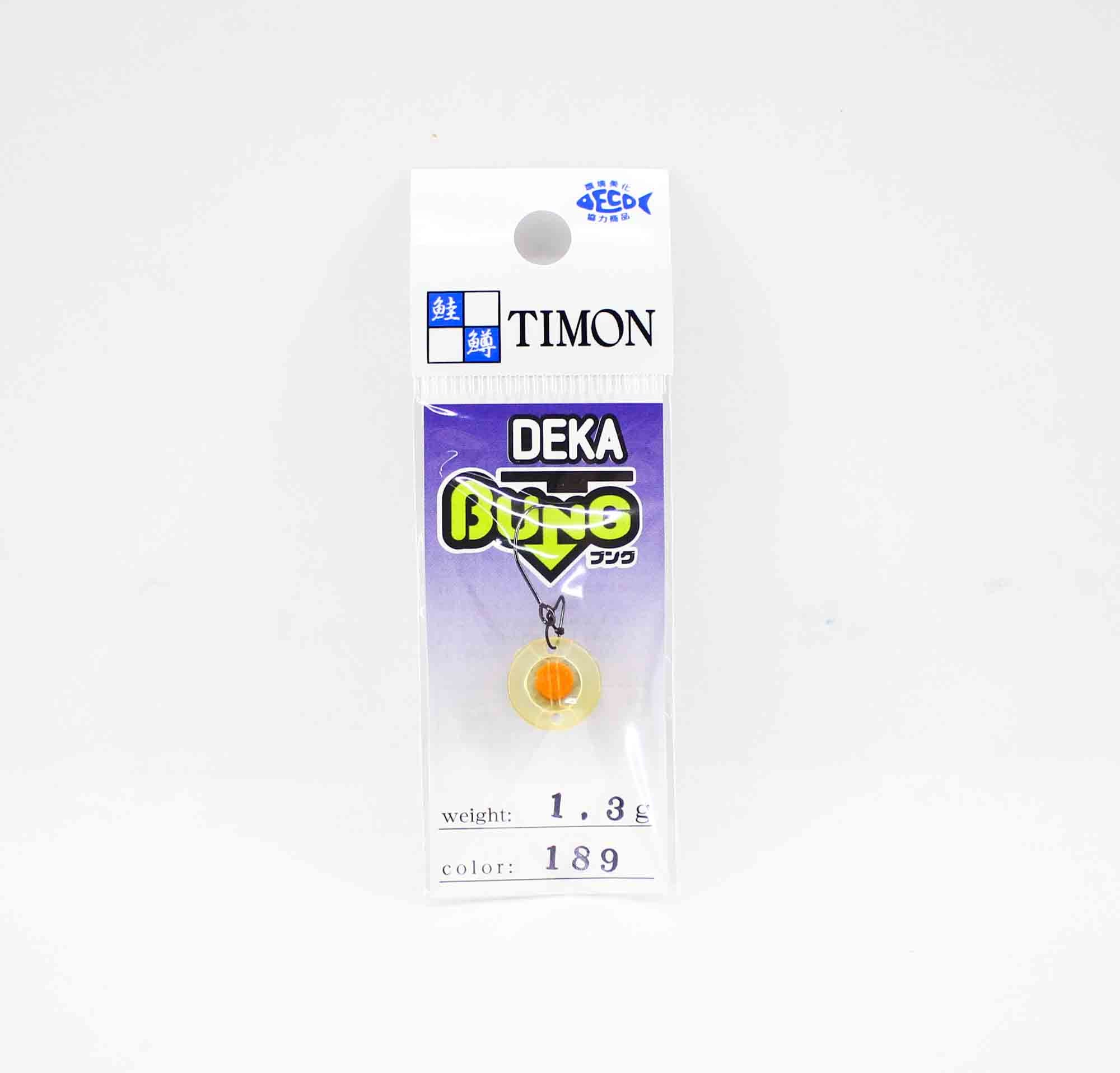 Jackall Timon Deka Bung 1.3 grams Sinking Lure 189 Clear Orenge (4797)