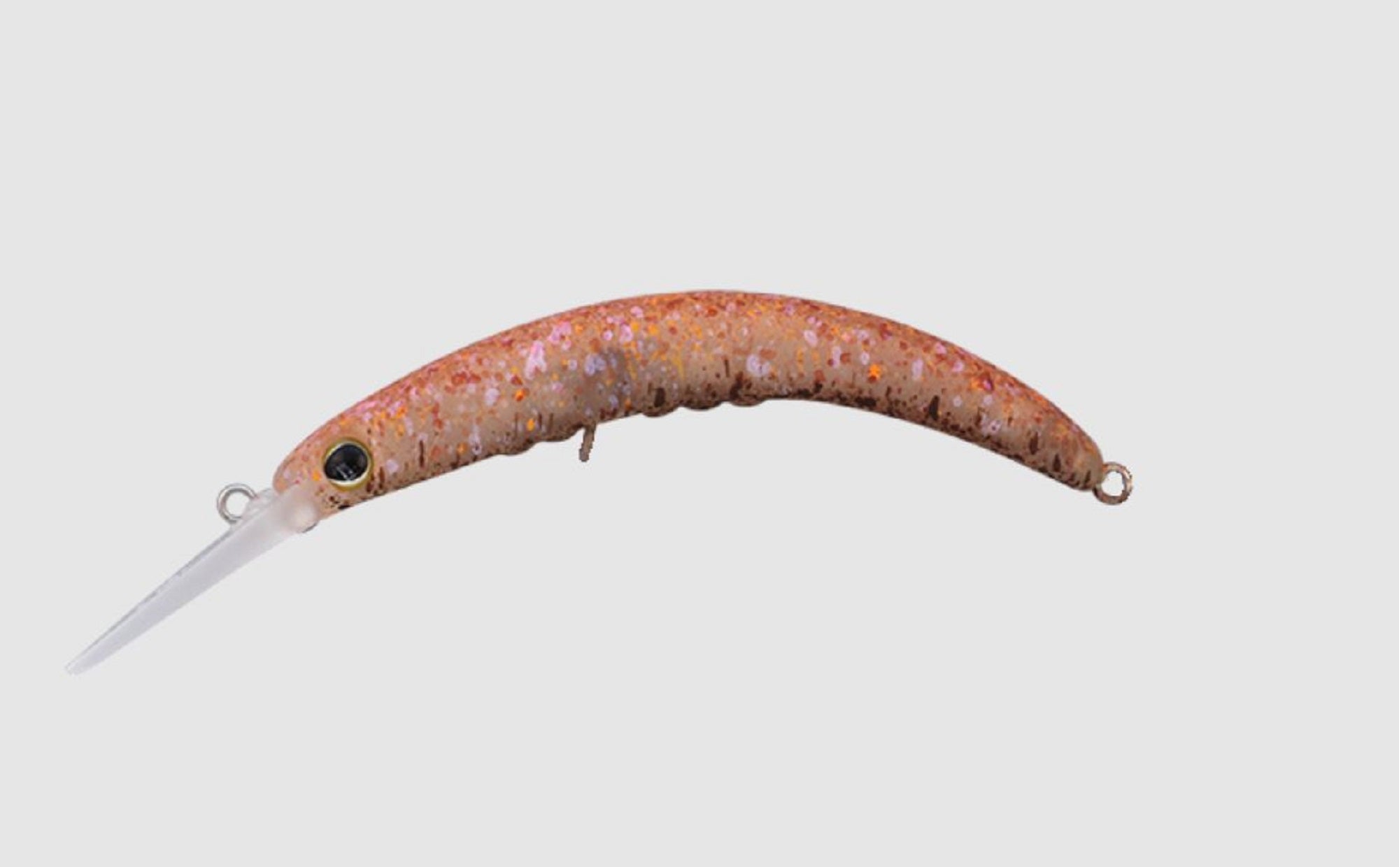 Jackall Timon Pepino MR 56 mm Floating Lure Tackey Glow Brown (5169)