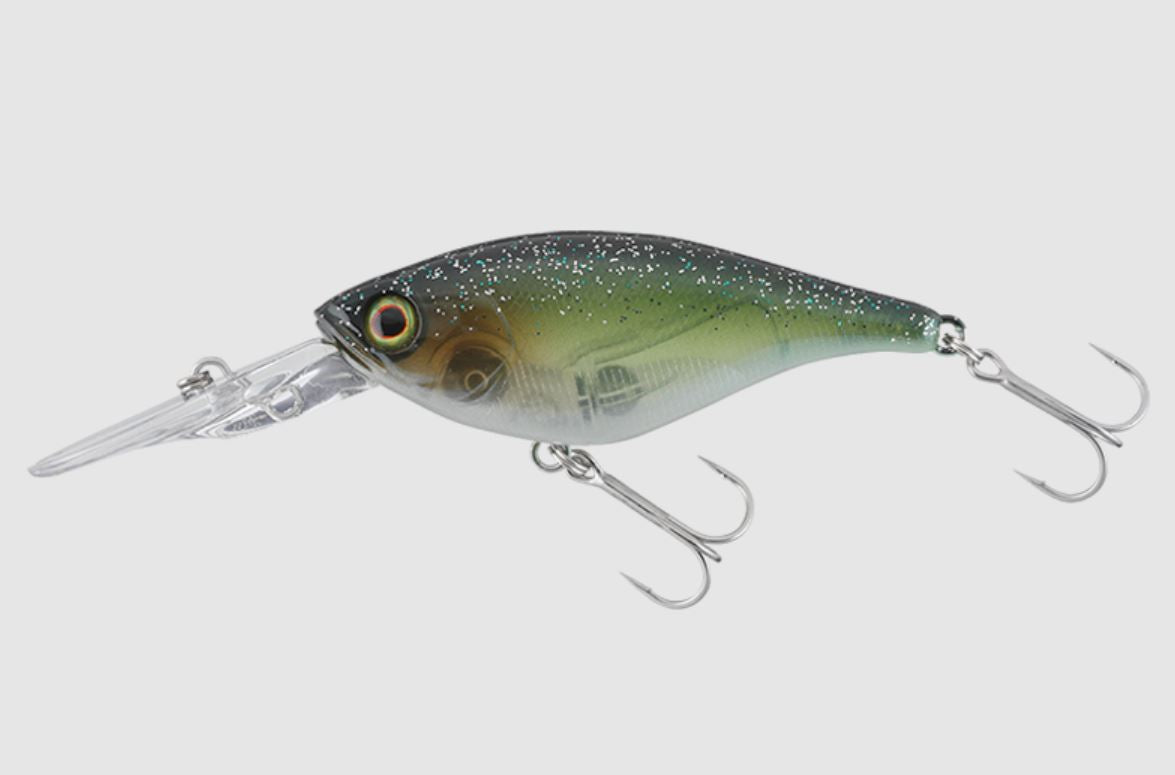 Jackall Soul Flat 58SF Floating Lure Sk Dark Thunder Clear Bait (5503)
