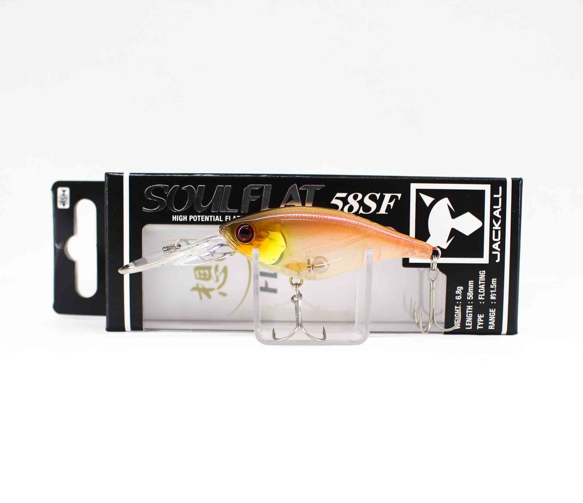 Jackall Soul Flat 58SF Floating Lure Sexy Laser Wakasagi (5541)