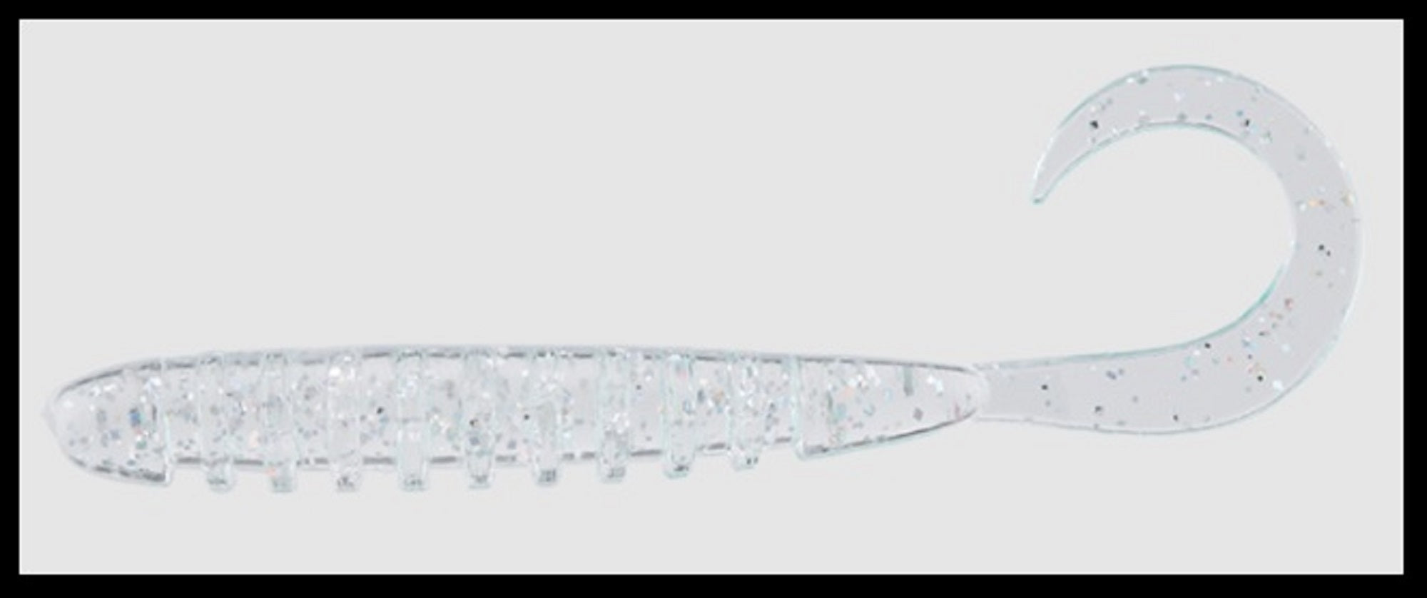 Sale Jackall Soft Lure SW Light Game Tide Curly 2.0 Clear HL Flake (6371)