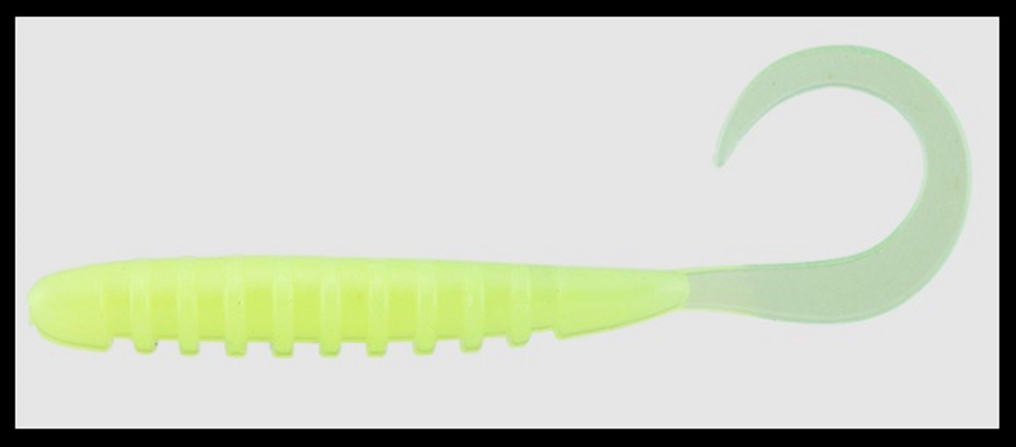 Sale Jackall Soft Lure SW Light Game Tide Curly 2.0 Glow Chart (6388)